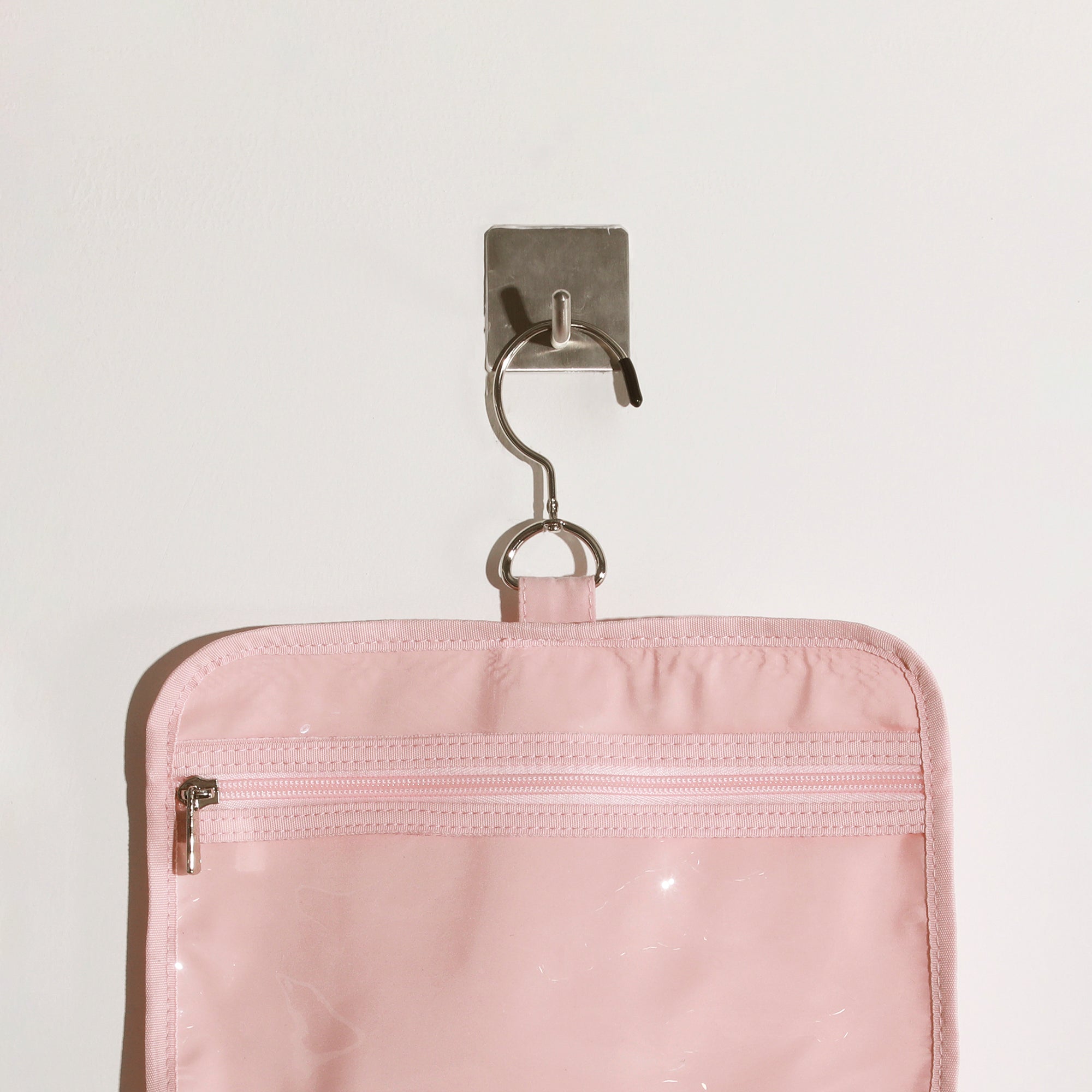 Disney Minnie Mouse Head Pattern Adult Hanging Cosmetic/Toiletry Bag