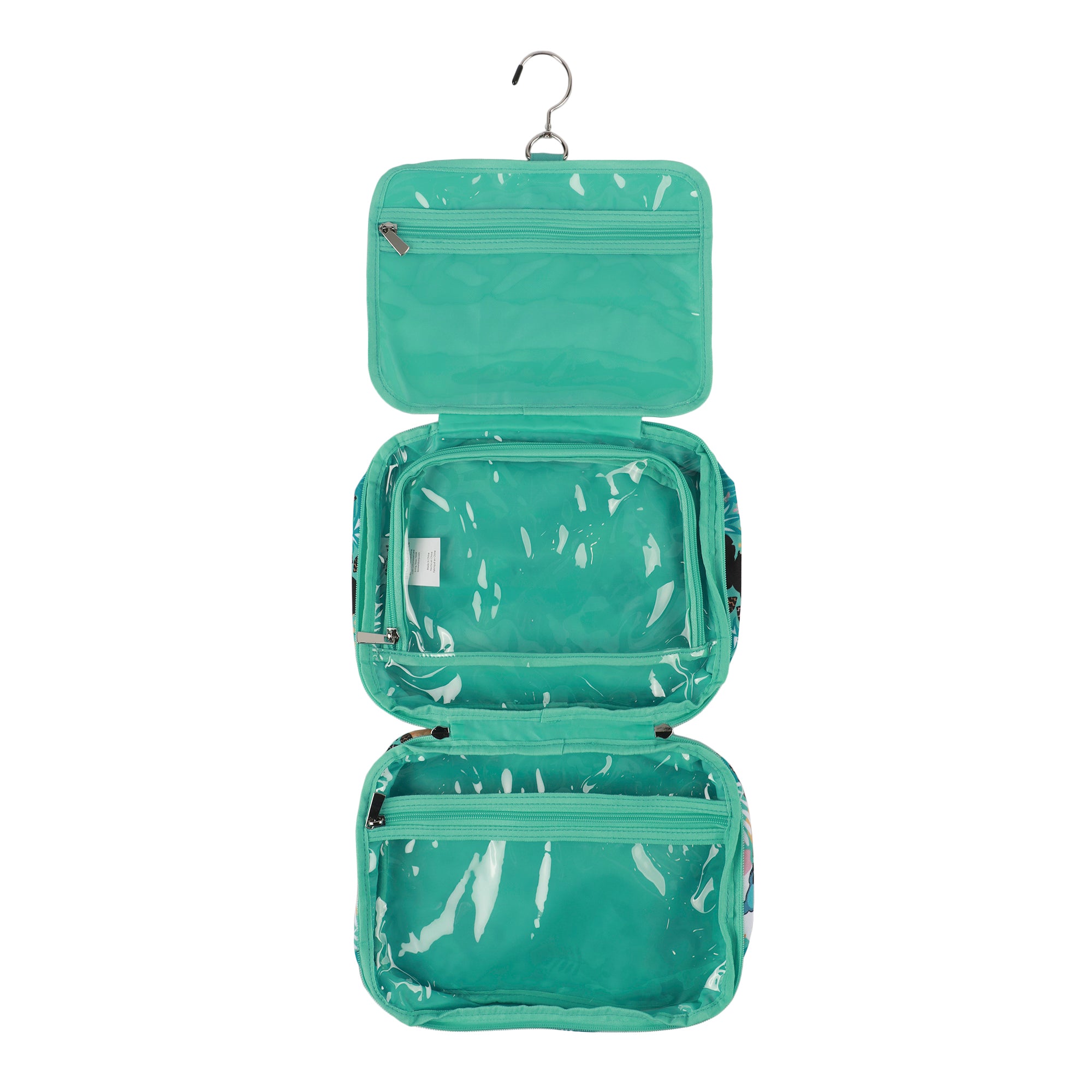 Disney Lilo & Stitch Tropical Stitch Adult Cosmetic/Toiletry Bag