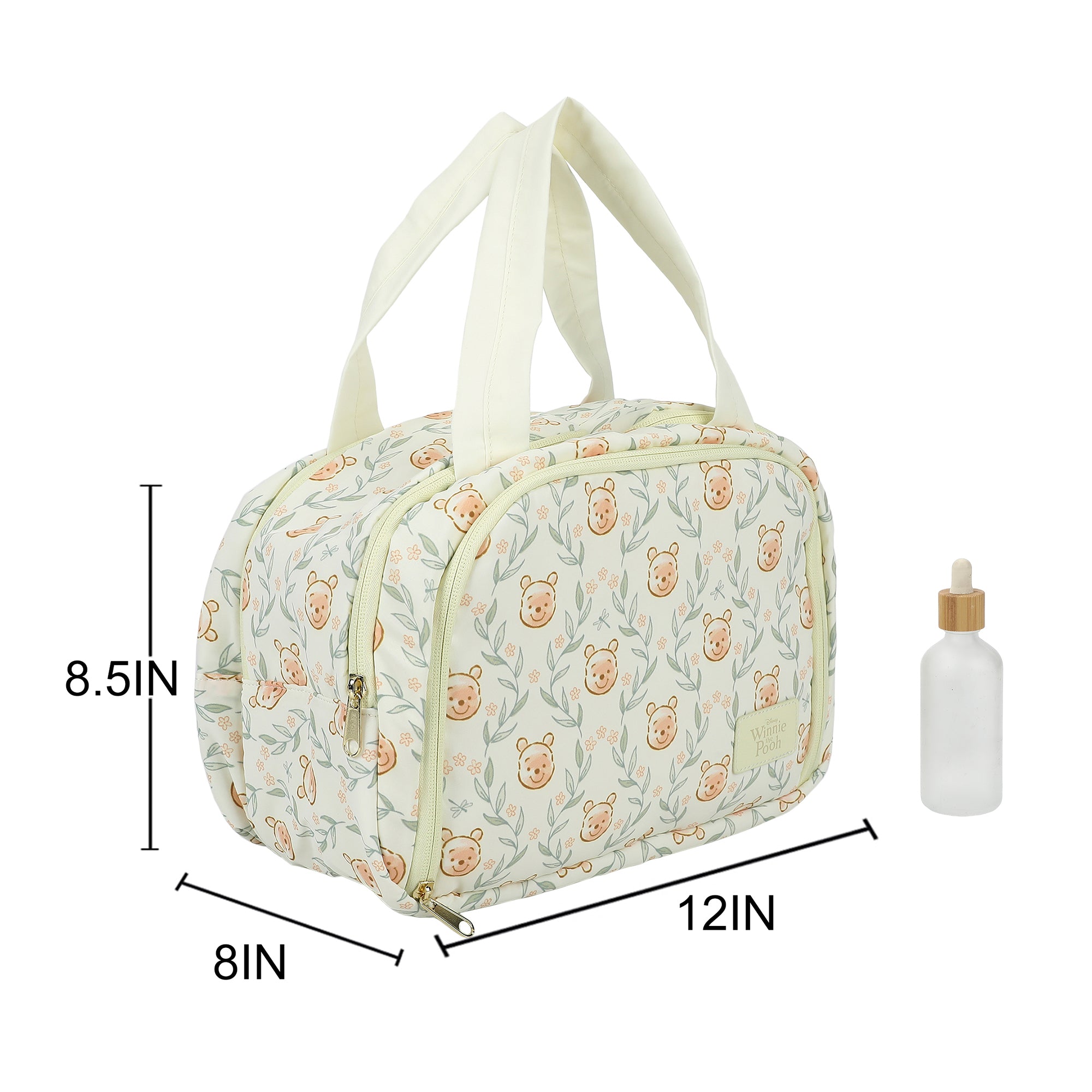 Winnie The Pooh Large Cosmetic Bag for Travel and Daily Use