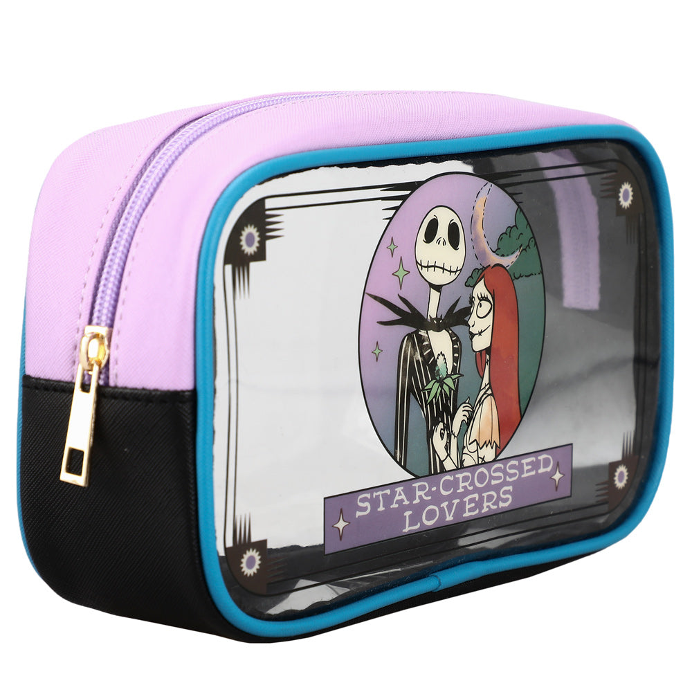 Disney Nightmare Before Christmas Travel Toiletry Makeup Bag 3-Piece Set