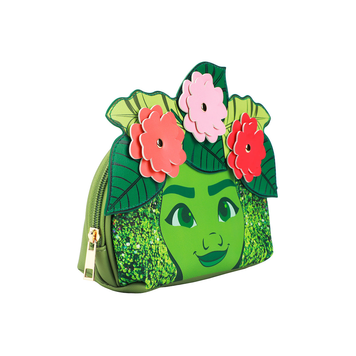 Moana Te Fiti Green 6" Domed Cosmetic Case