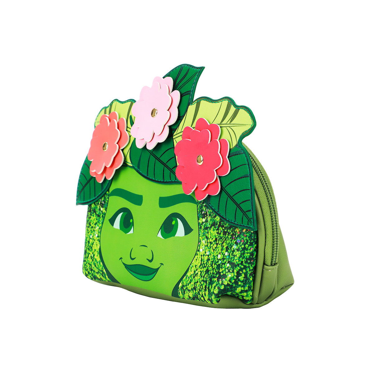Moana Te Fiti Green 6" Domed Cosmetic Case