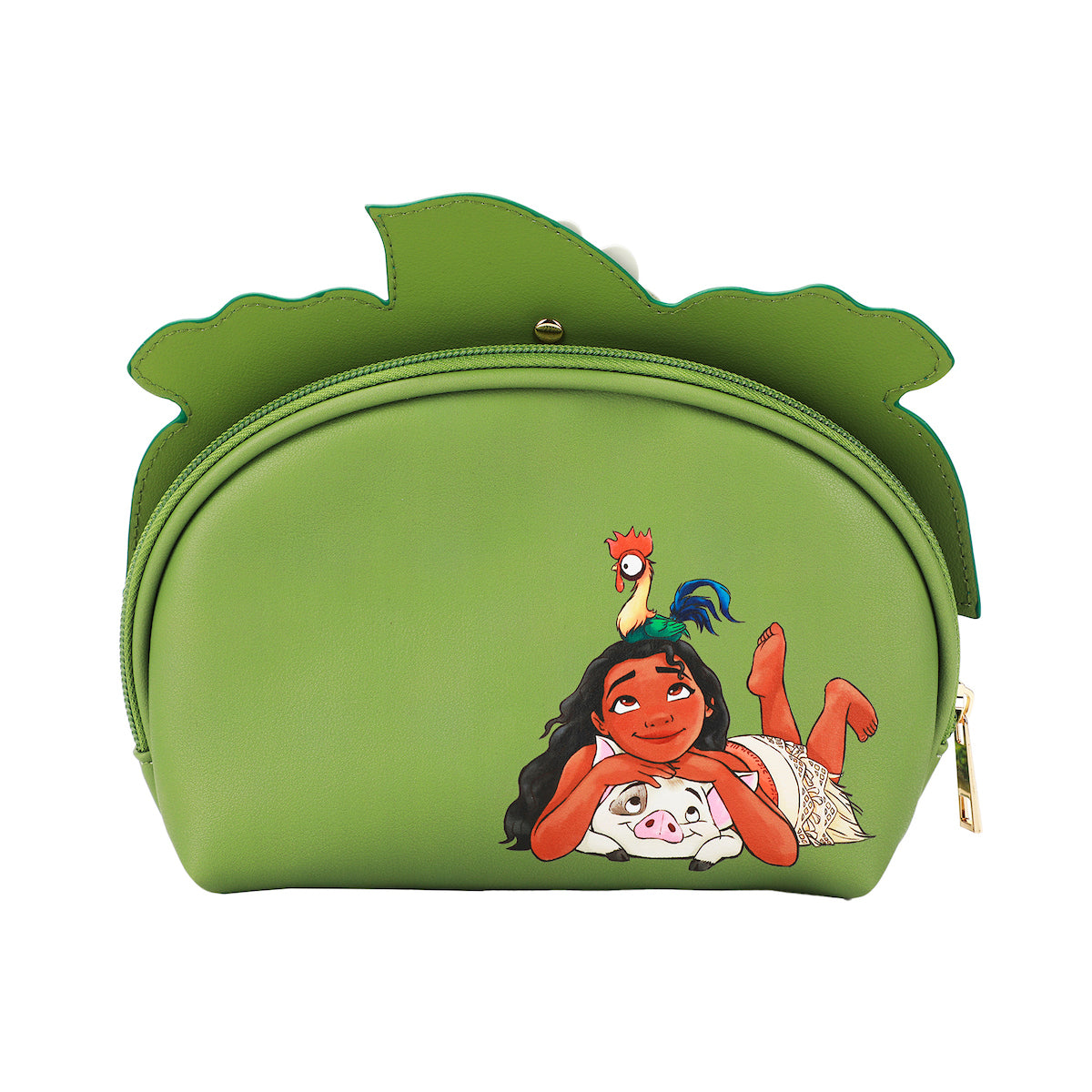 Moana Te Fiti Green 6" Domed Cosmetic Case
