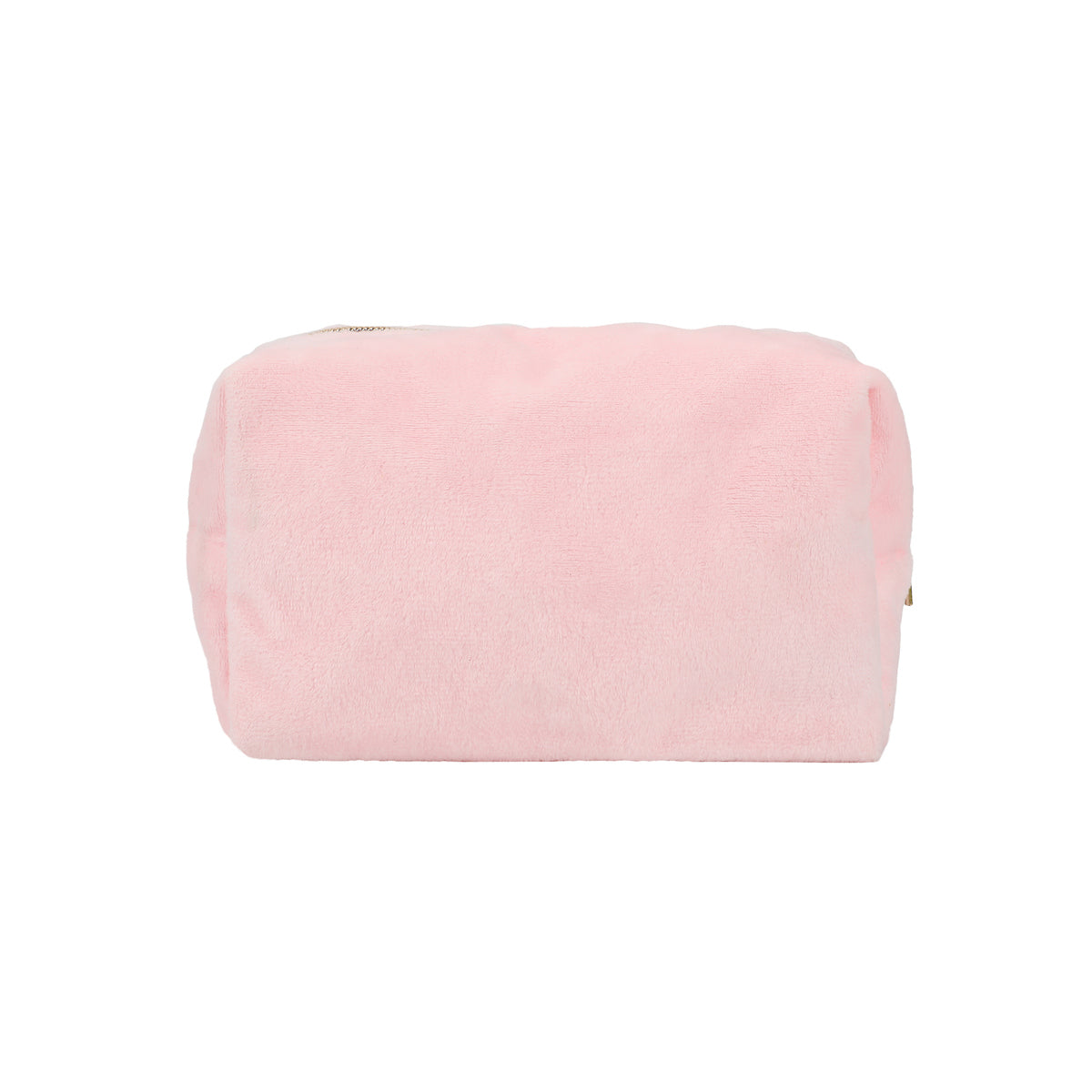 Kirby Face 8 Pink Plush Cosmetic Bag