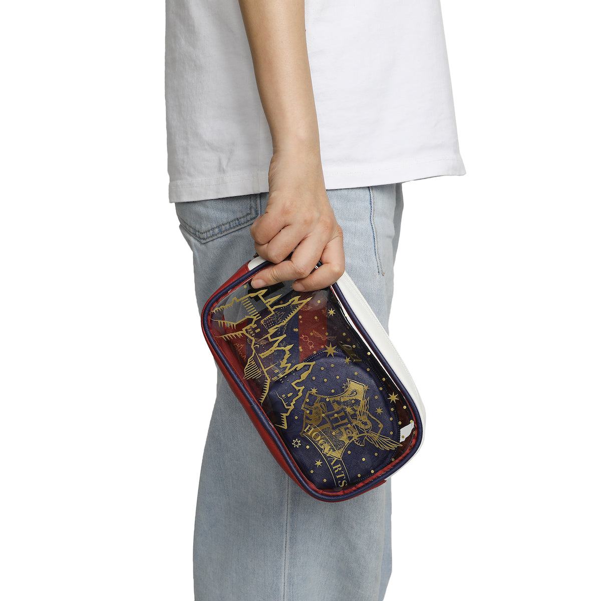 Harry Potter Hogwarts Travel Cosmetic Bags - Set of 3