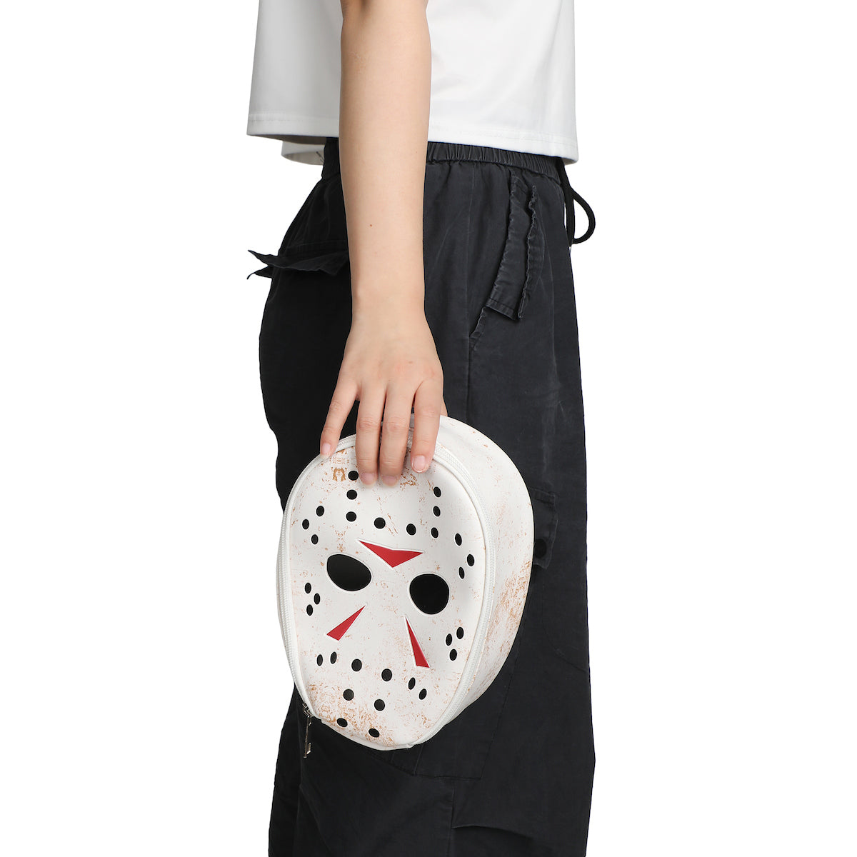 Friday The 13th Jason Mask 8.5 Cosmetic Bag