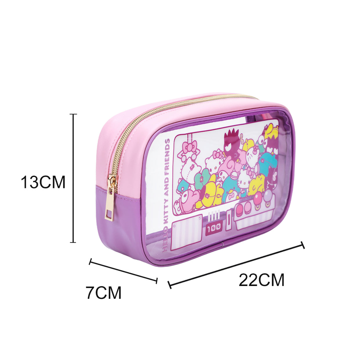 Hello Kitty & Friends Claw Machine 3-Piece Cosmetic Set