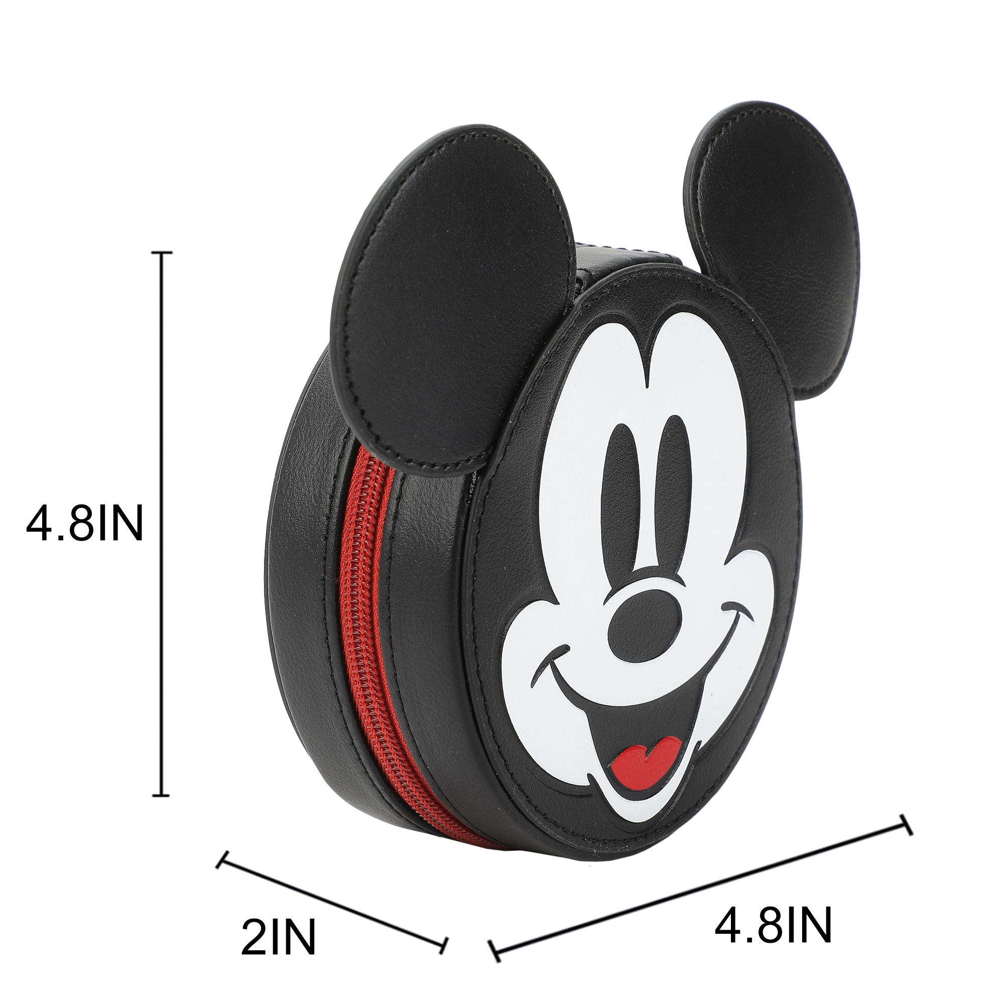 Mickey Mouse Classic Mickey Head Black 5" Jewelry Box