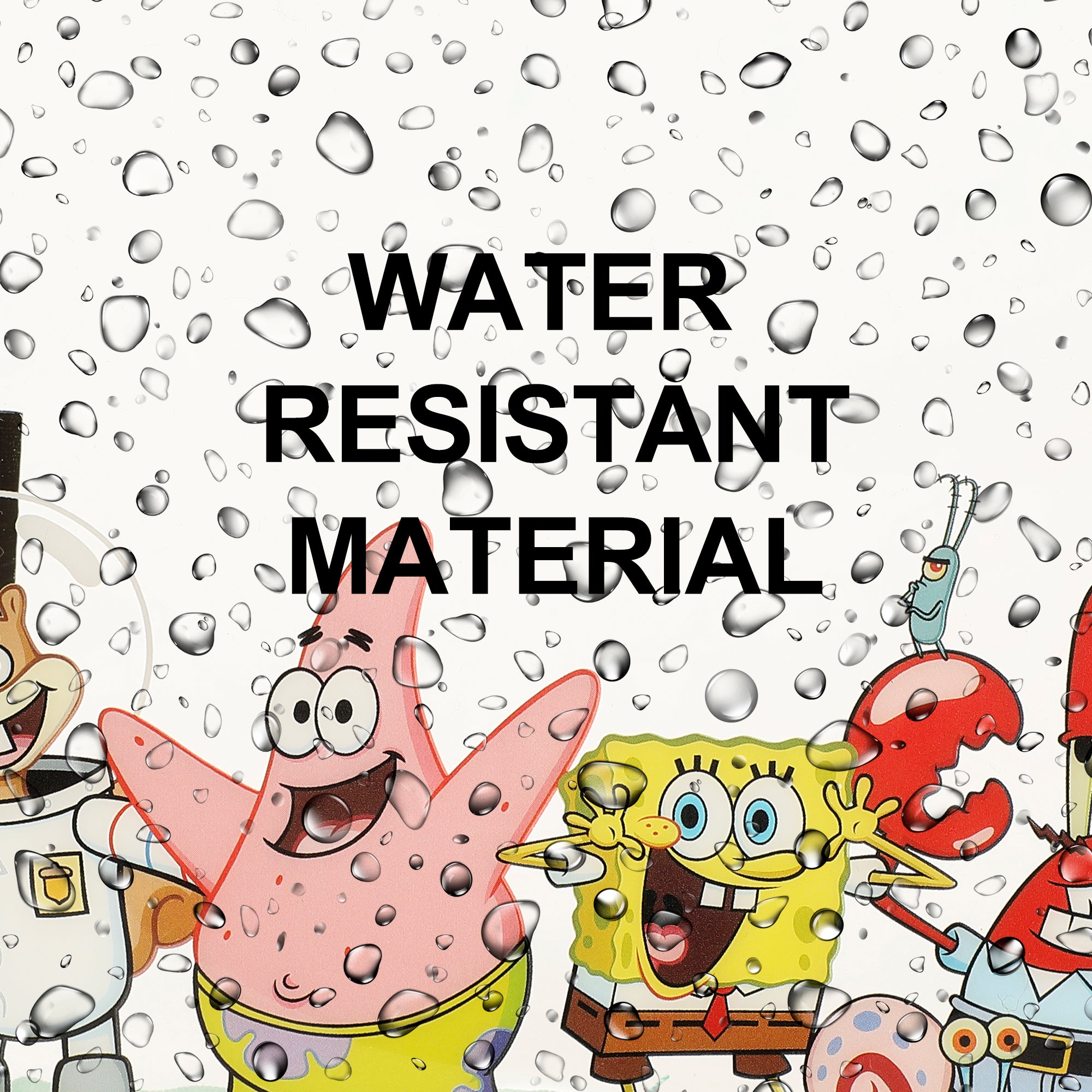 Nickelodeon SpongeBob SquarePants 3-Piece Cosmetic Bag Set with Zipper Closure