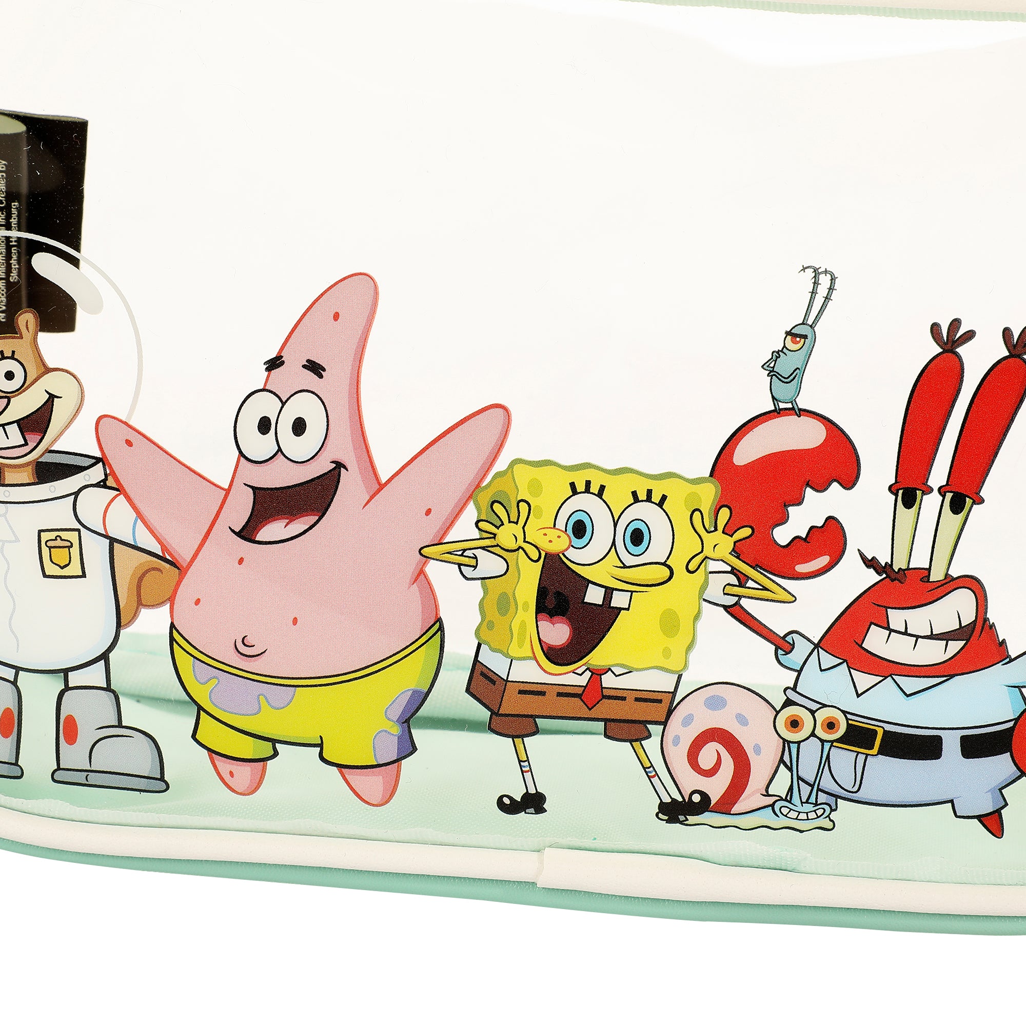 Nickelodeon SpongeBob SquarePants 3-Piece Cosmetic Bag Set with Zipper Closure