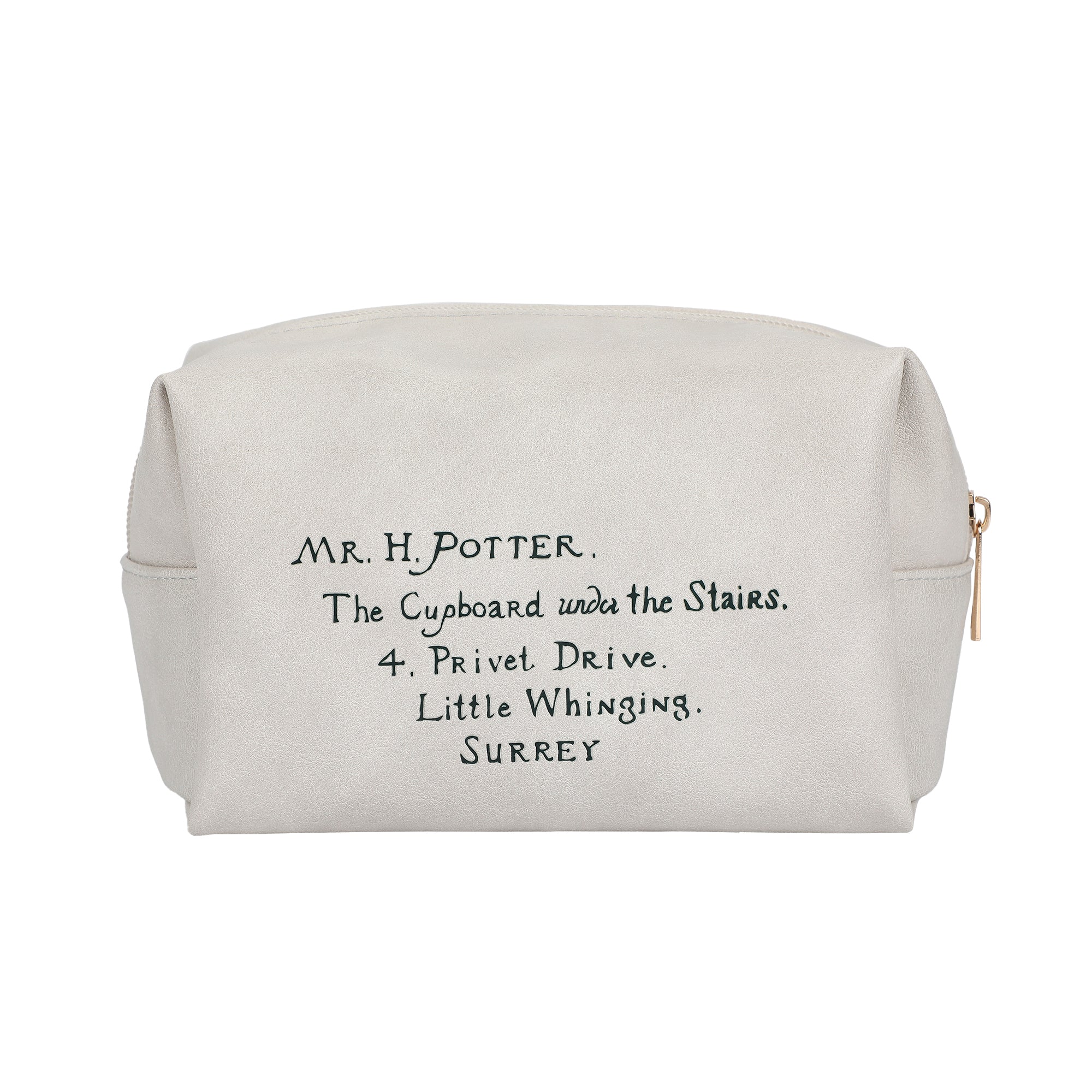 Harry Potter Hogwarts Acceptance Letter Cosmetic Bag with Wax Seal Detail
