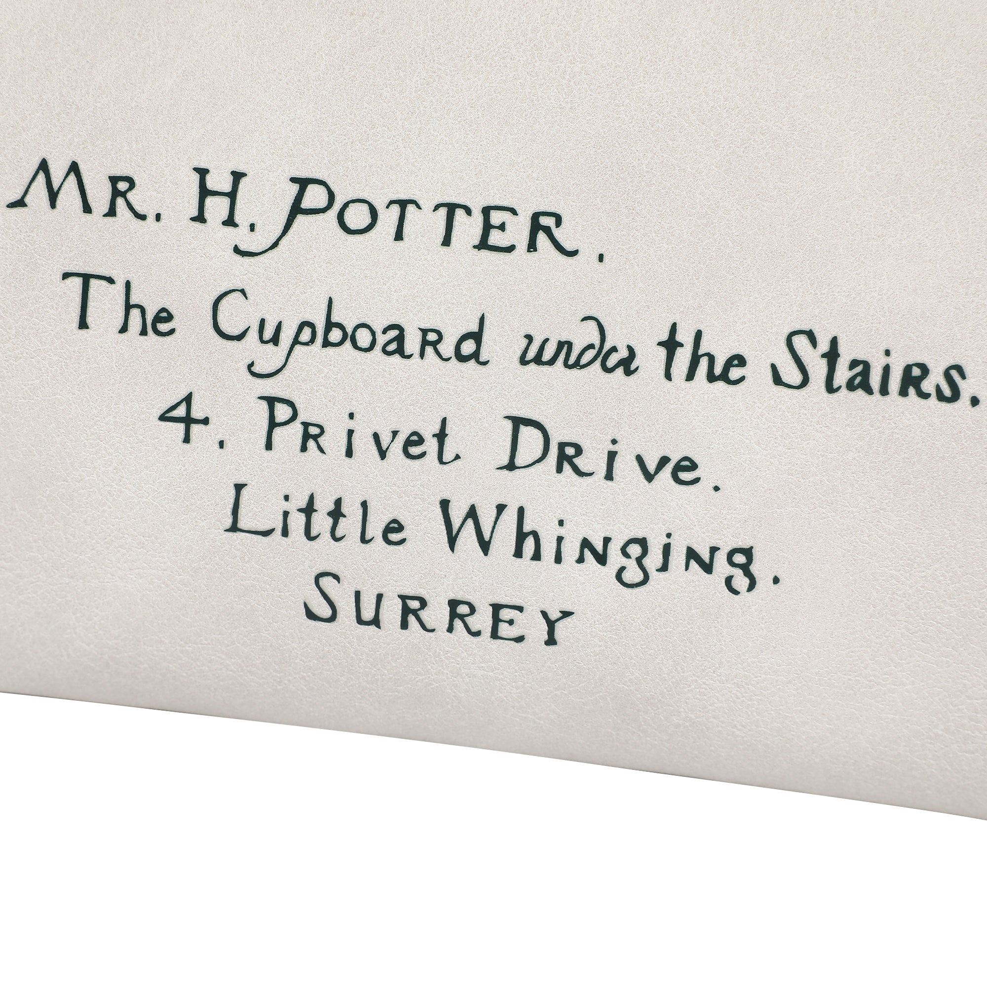 Harry Potter Hogwarts Acceptance Letter Cosmetic Bag with Wax Seal Detail