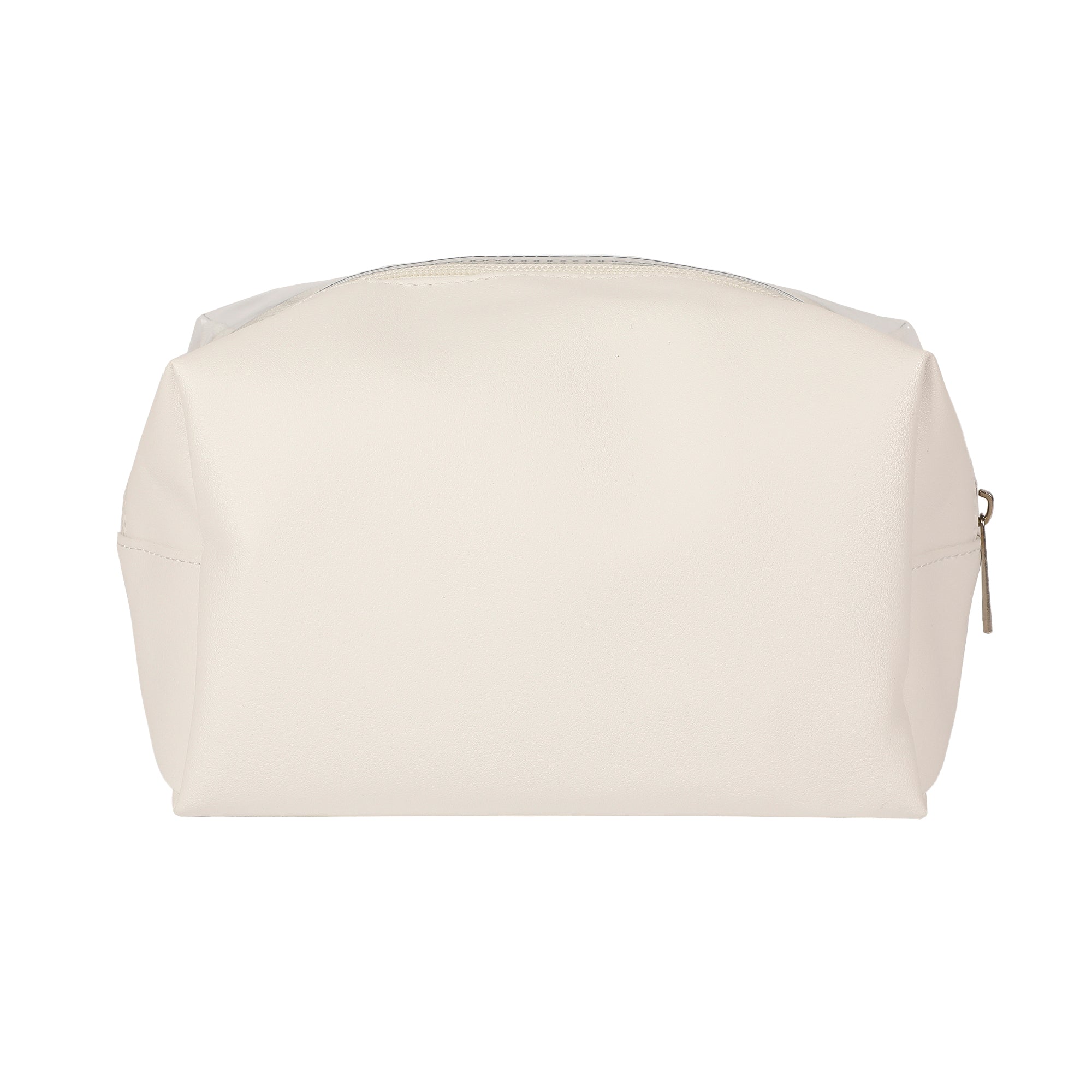 Sanrio Hello Kitty Face Cosmetic Bag with 3D Bow and Zipper Closure