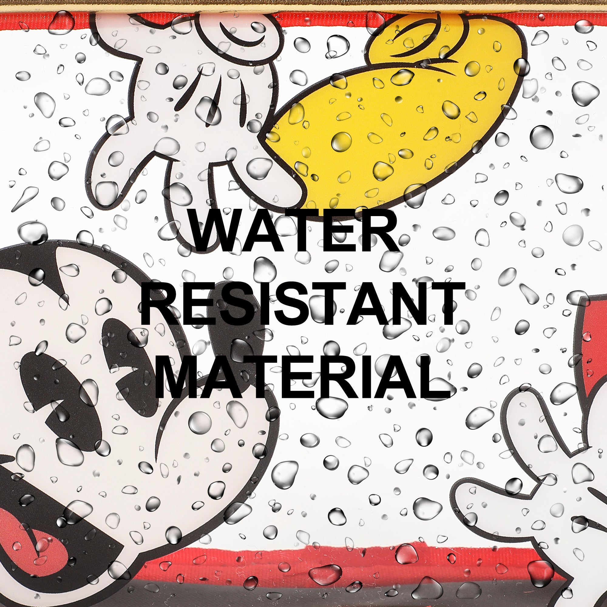 Mickey Mouse Classic Women's Novelty Cosmetic Bag (Set of 3)