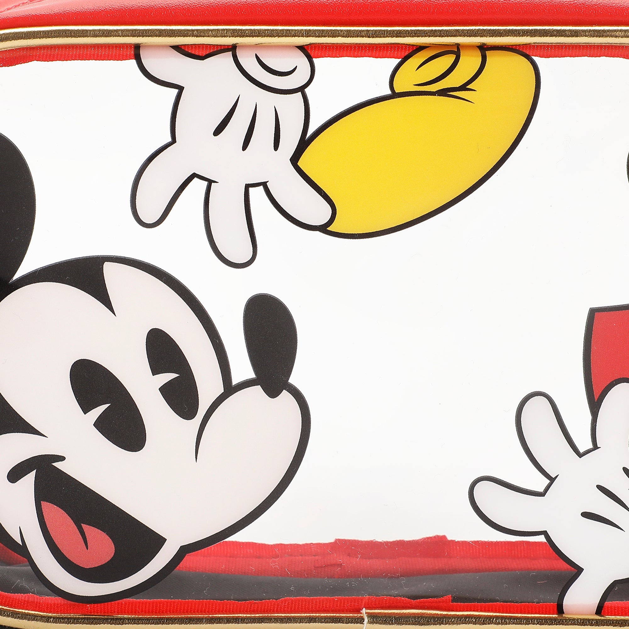 Mickey Mouse Classic Women's Novelty Cosmetic Bag (Set of 3)