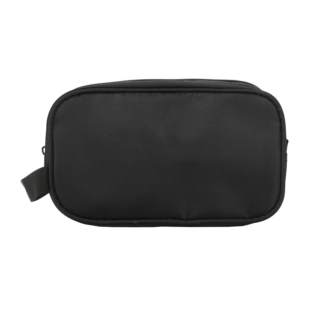 Dual Compartment Black Toiletry Cosmetic Kit