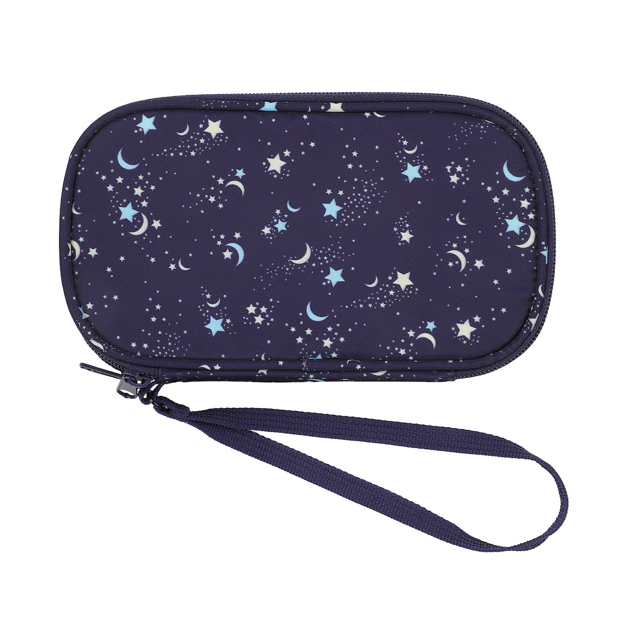 Night Sky Navy Zip-Around Tech Organizer