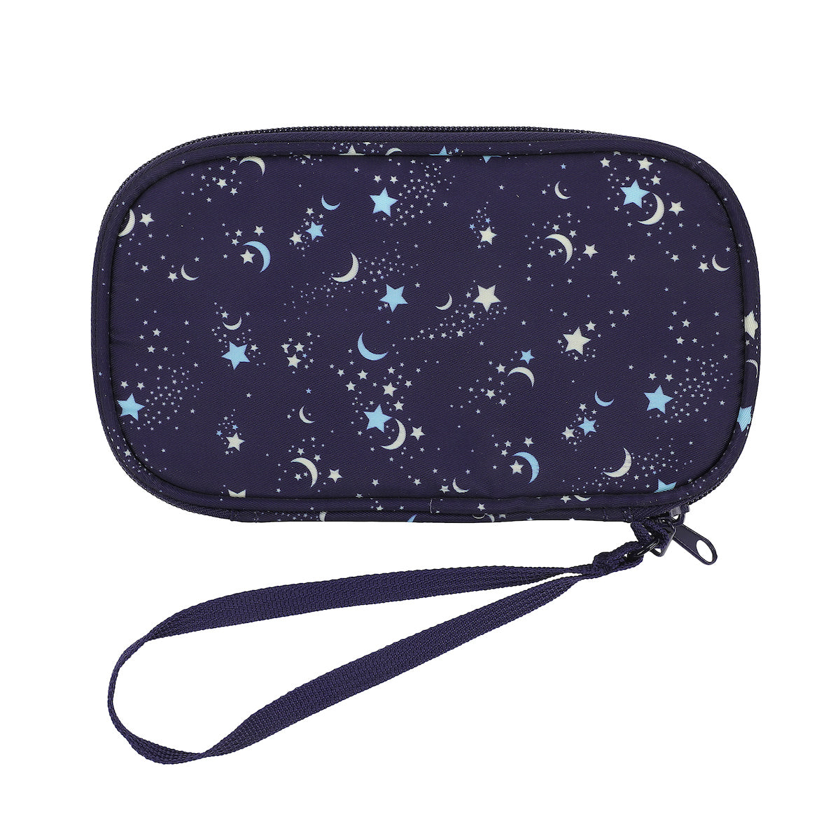 Night Sky Navy Zip-Around Tech Organizer