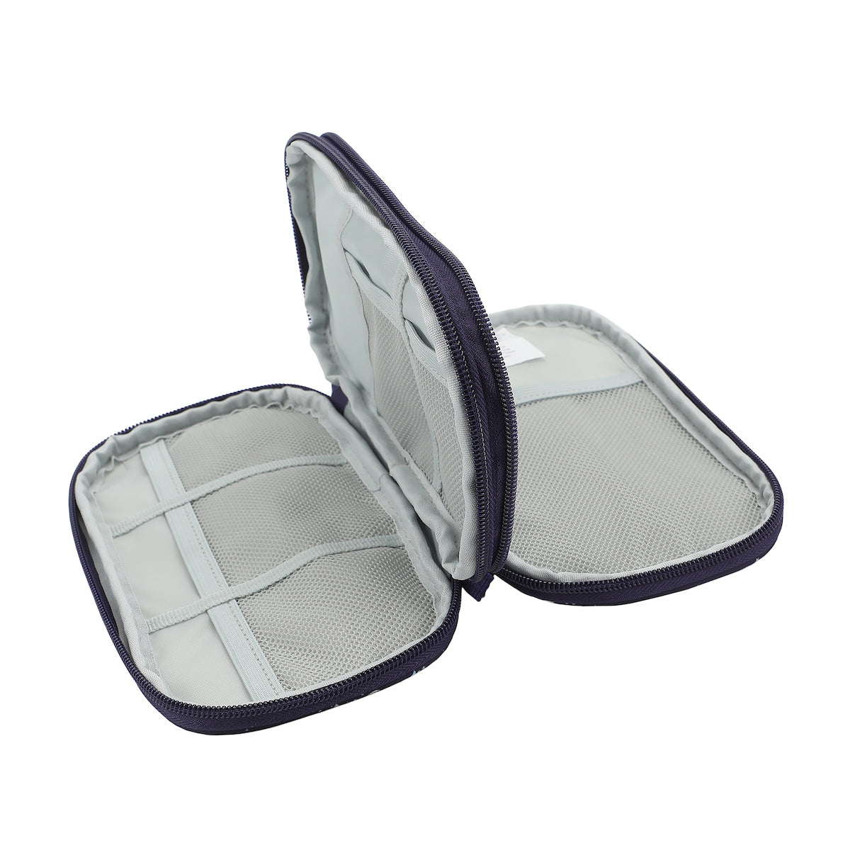Night Sky Navy Zip-Around Tech Organizer