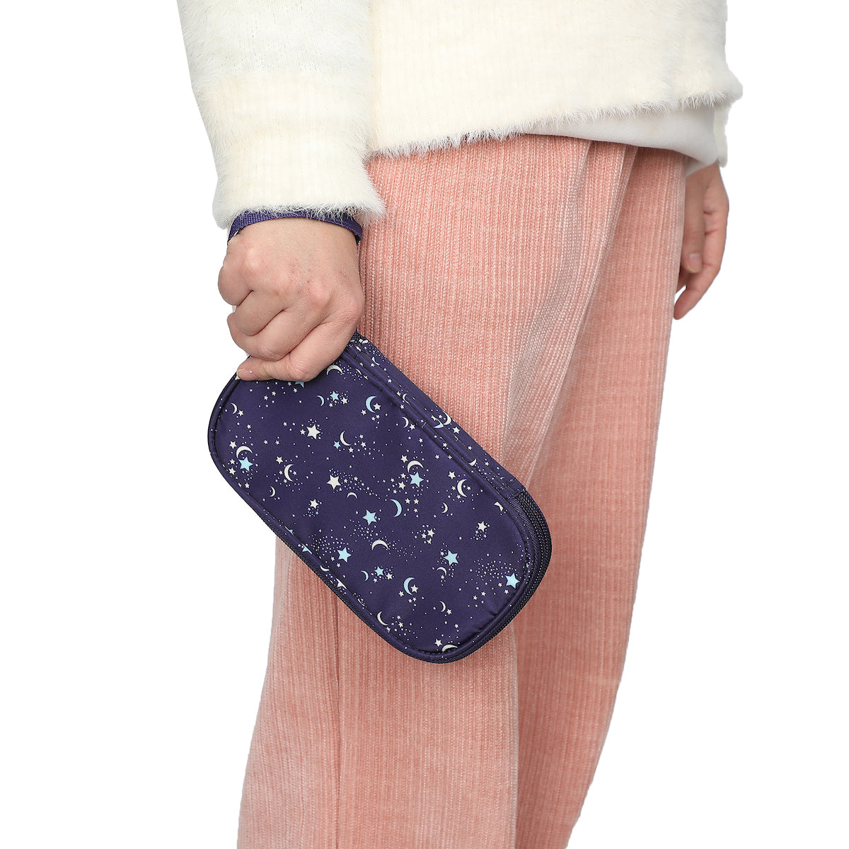 Night Sky Navy Zip-Around Tech Organizer