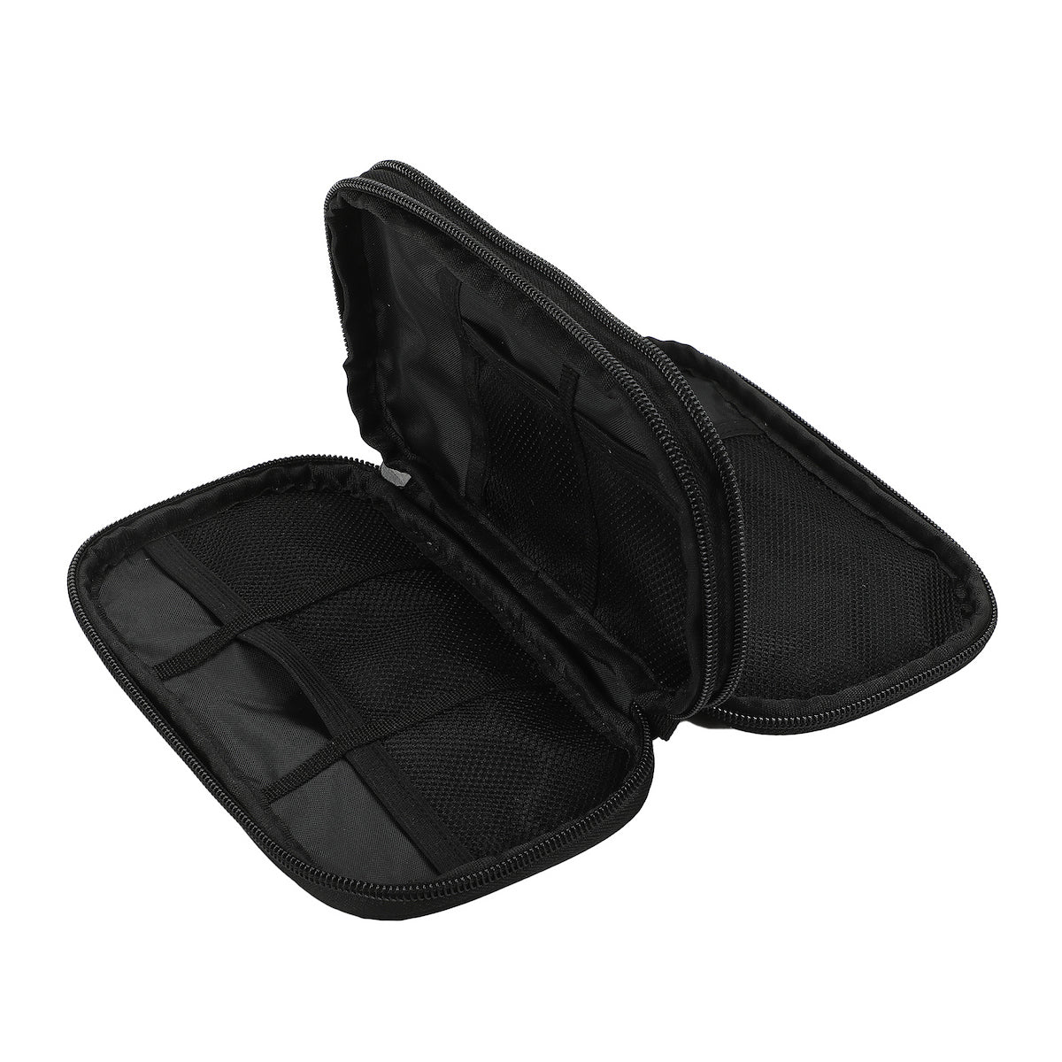Black Zip-Around Tech Organizer