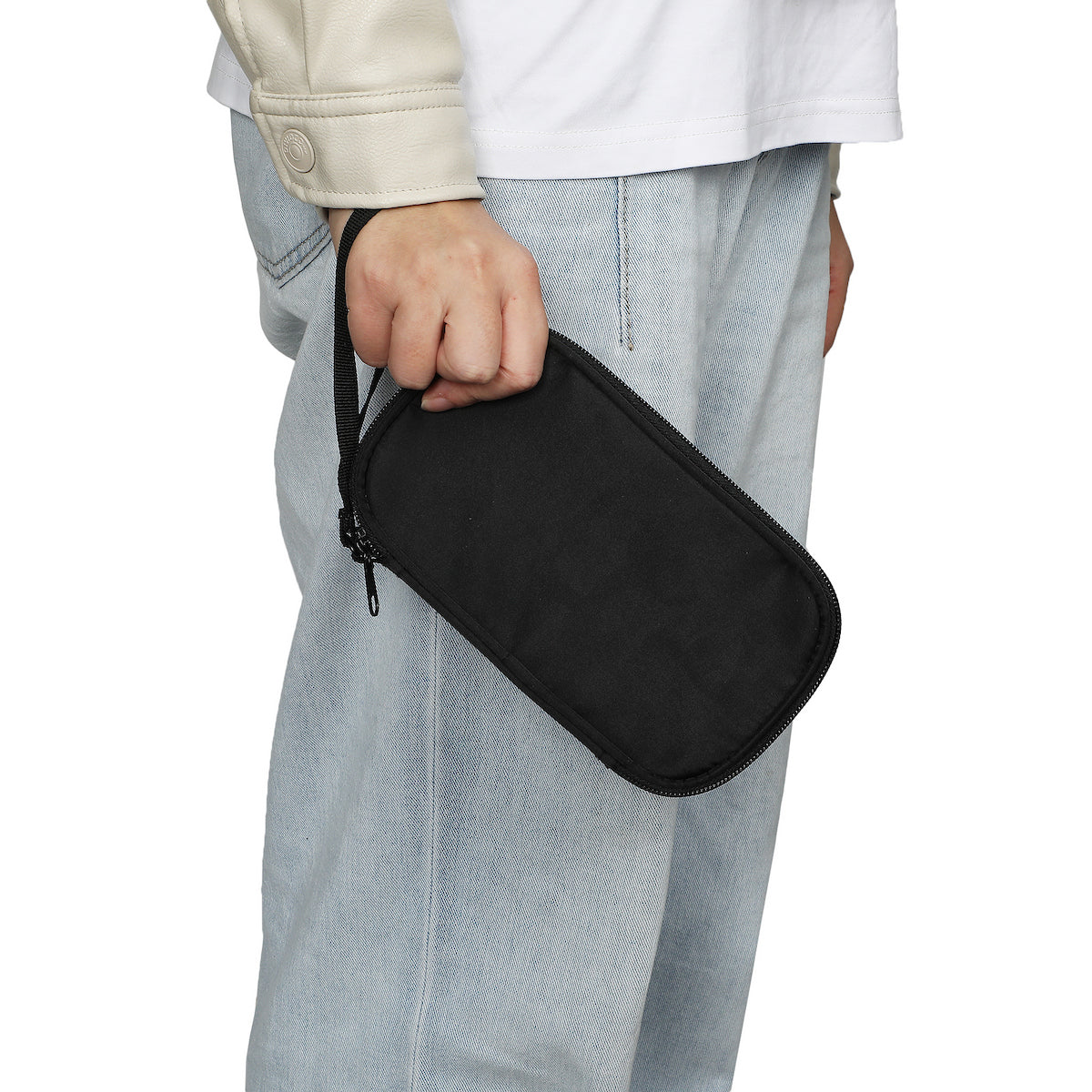 Black Zip-Around Tech Organizer