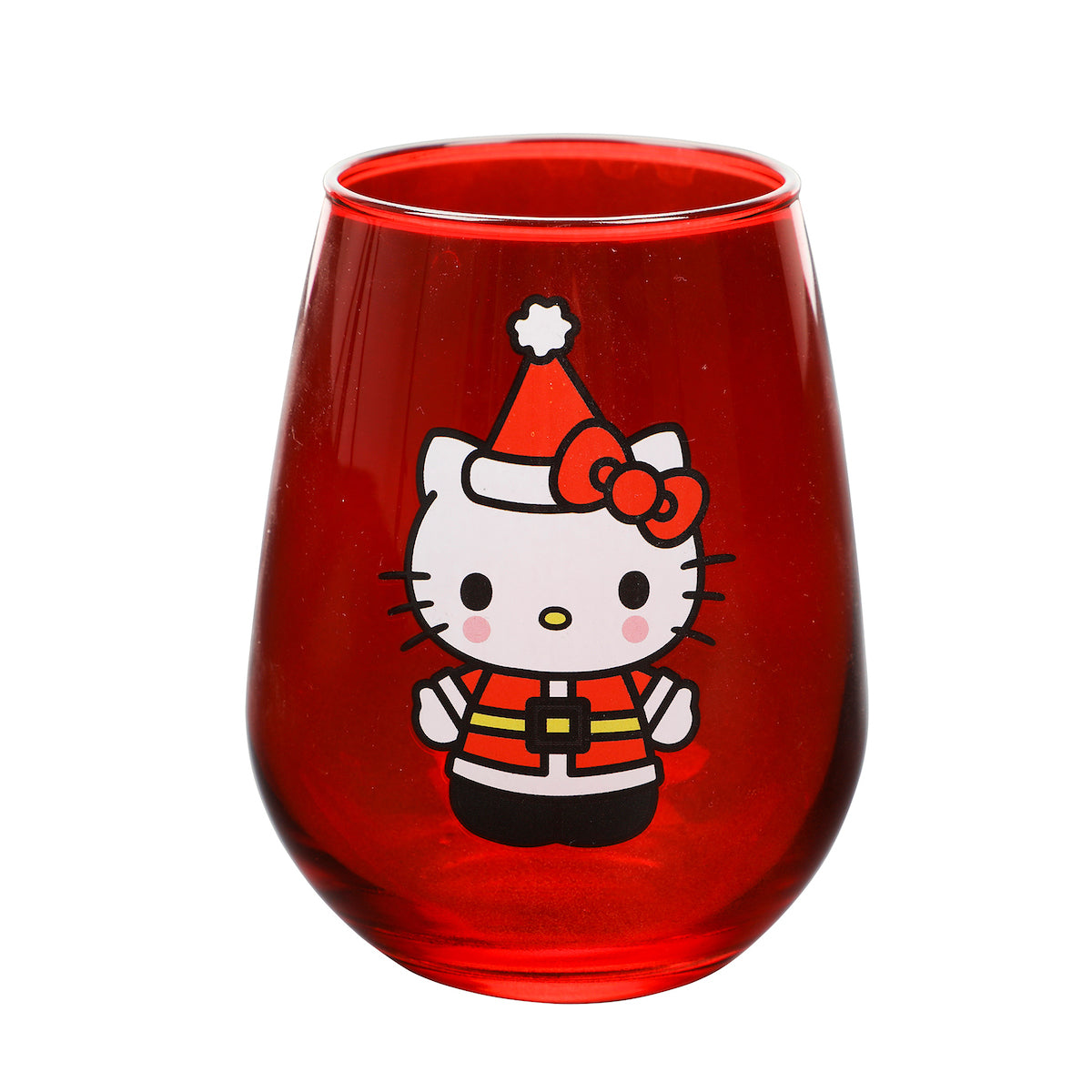 Hello Kitty Holiday Costumes 4-Piece 18 Oz Contour Glasses Set