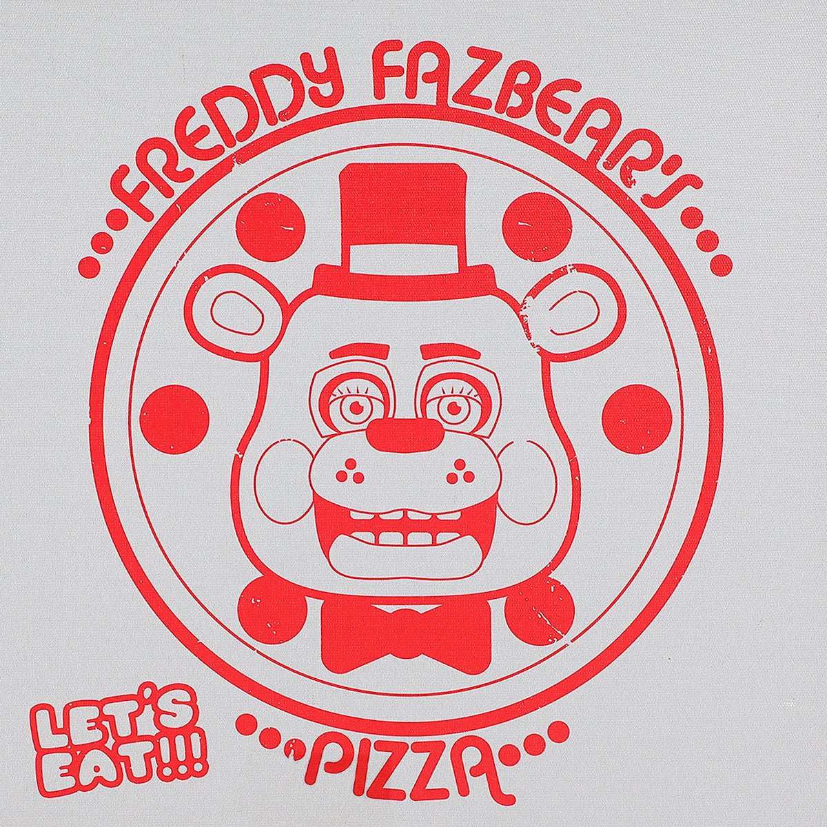 Five Nights At Freddy's Freddy Fazbear's Pizza Box 12" x 12" Wall Decor