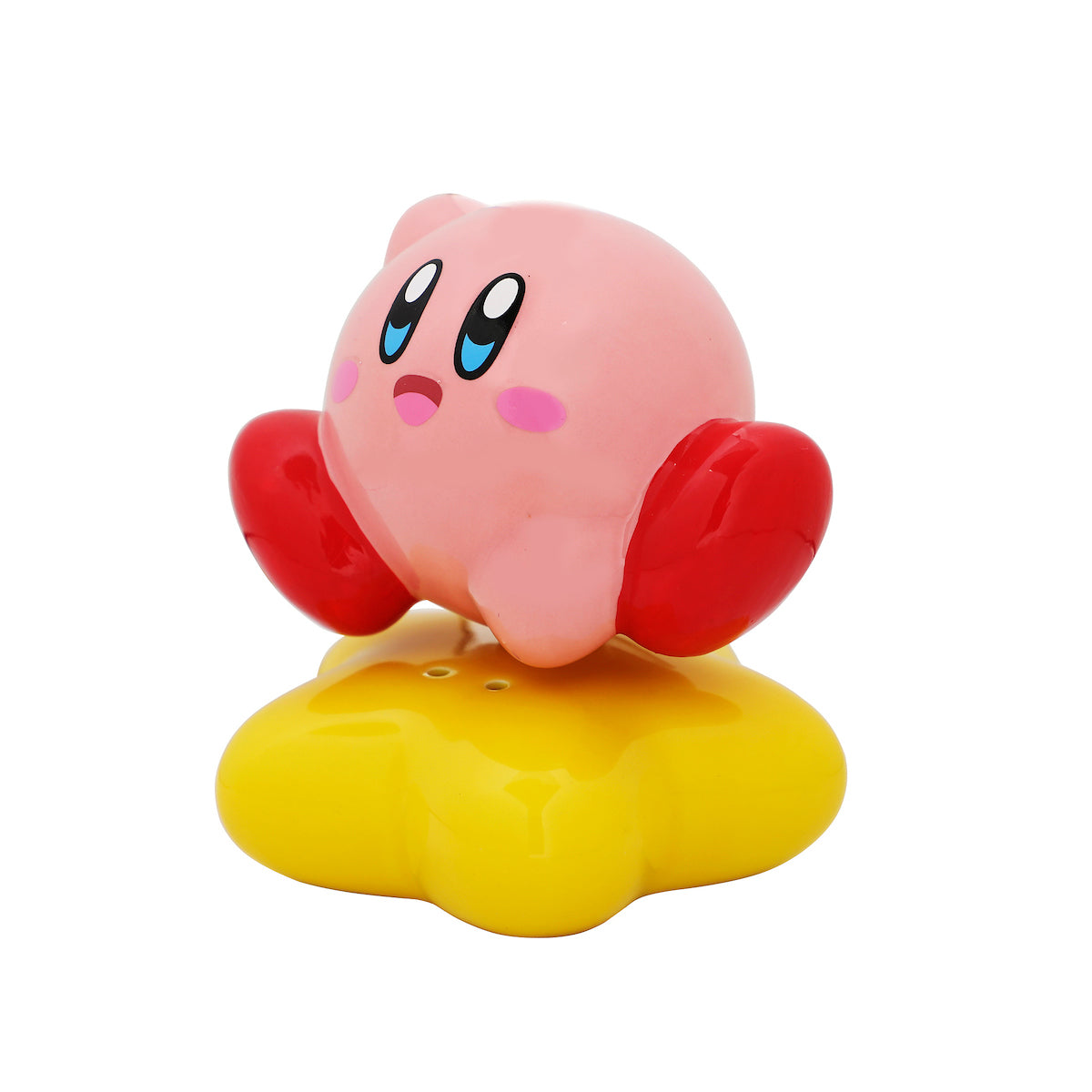 Kirby & Warp Star Sculpted Ceramic Salt & Pepper Shakers