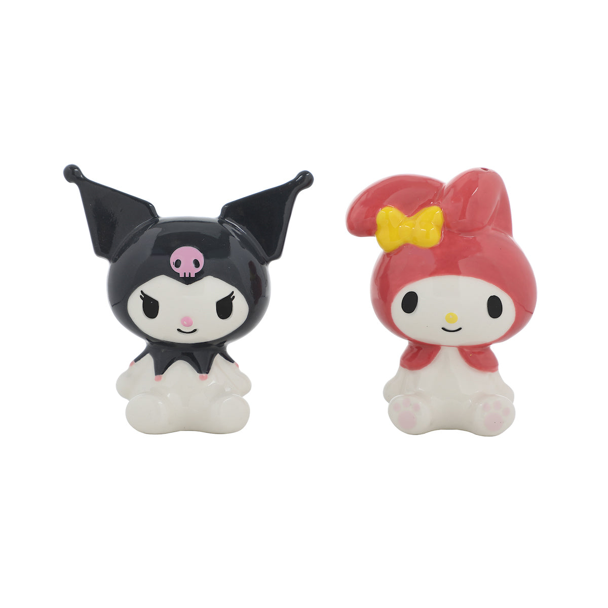 My Melody & Kuromi Sculpted Ceramic Salt & Pepper Shakers