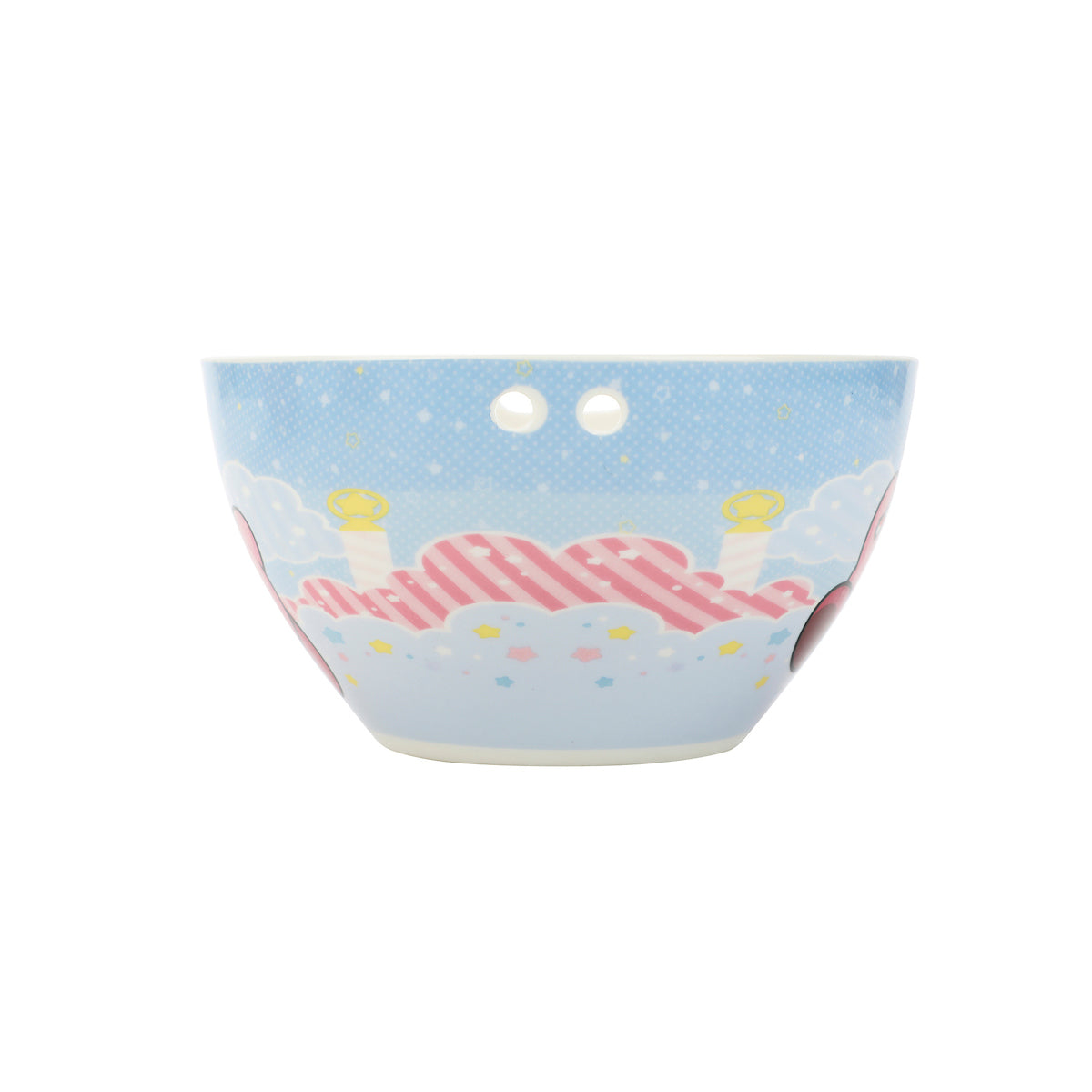 Kirby Star Wand Ceramic Ramen Bowl With Plastic Chopsticks