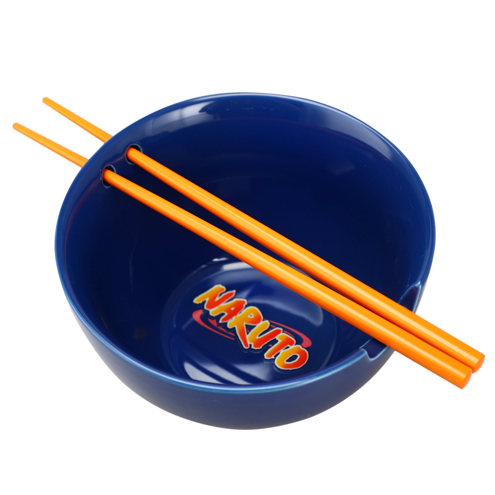 Naruto Uzumaki Eating Noodles 20 oz Ramen Bowl With Chopsticks