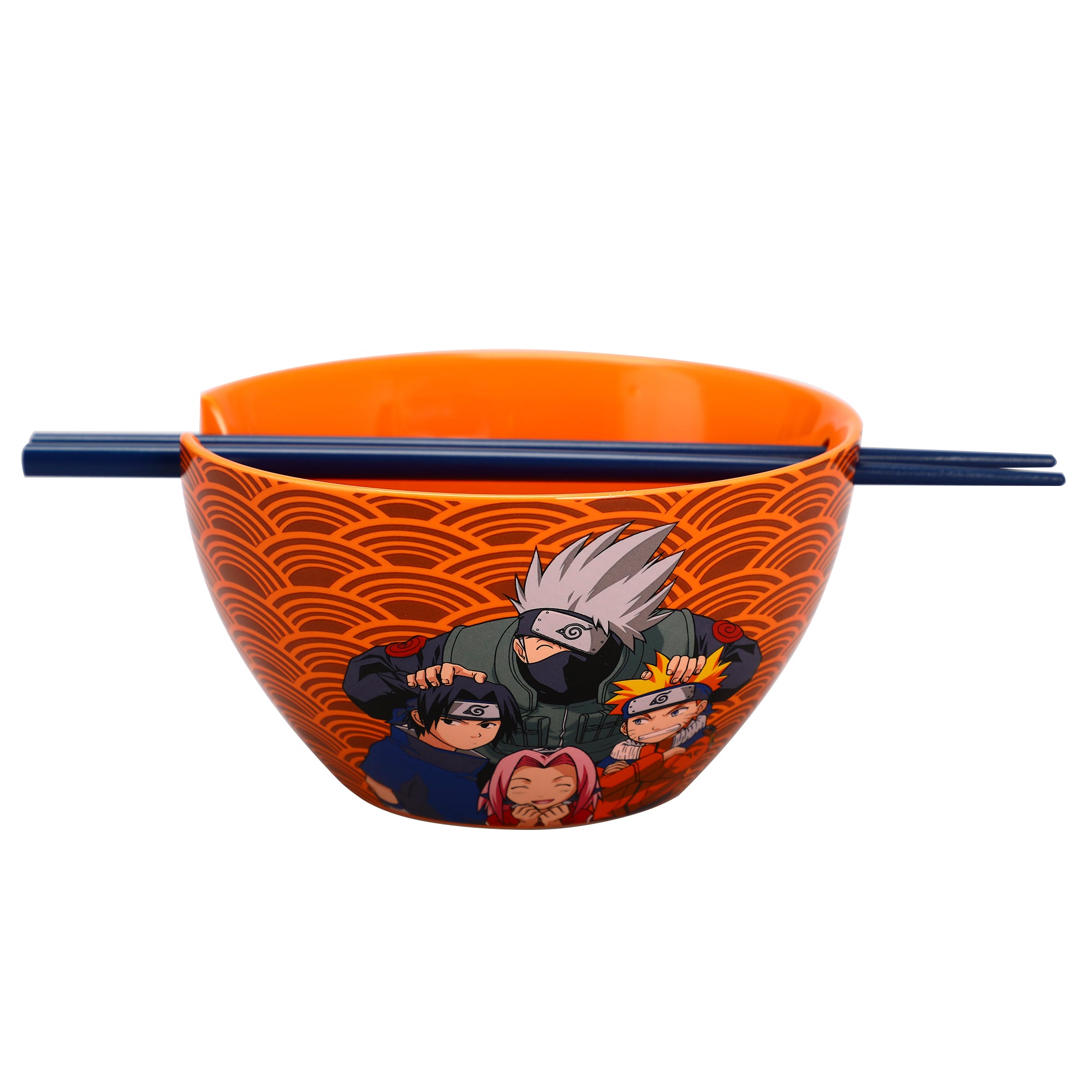 Naruto Anime Heroes 20 oz Ramen Bowl With Chopsticks