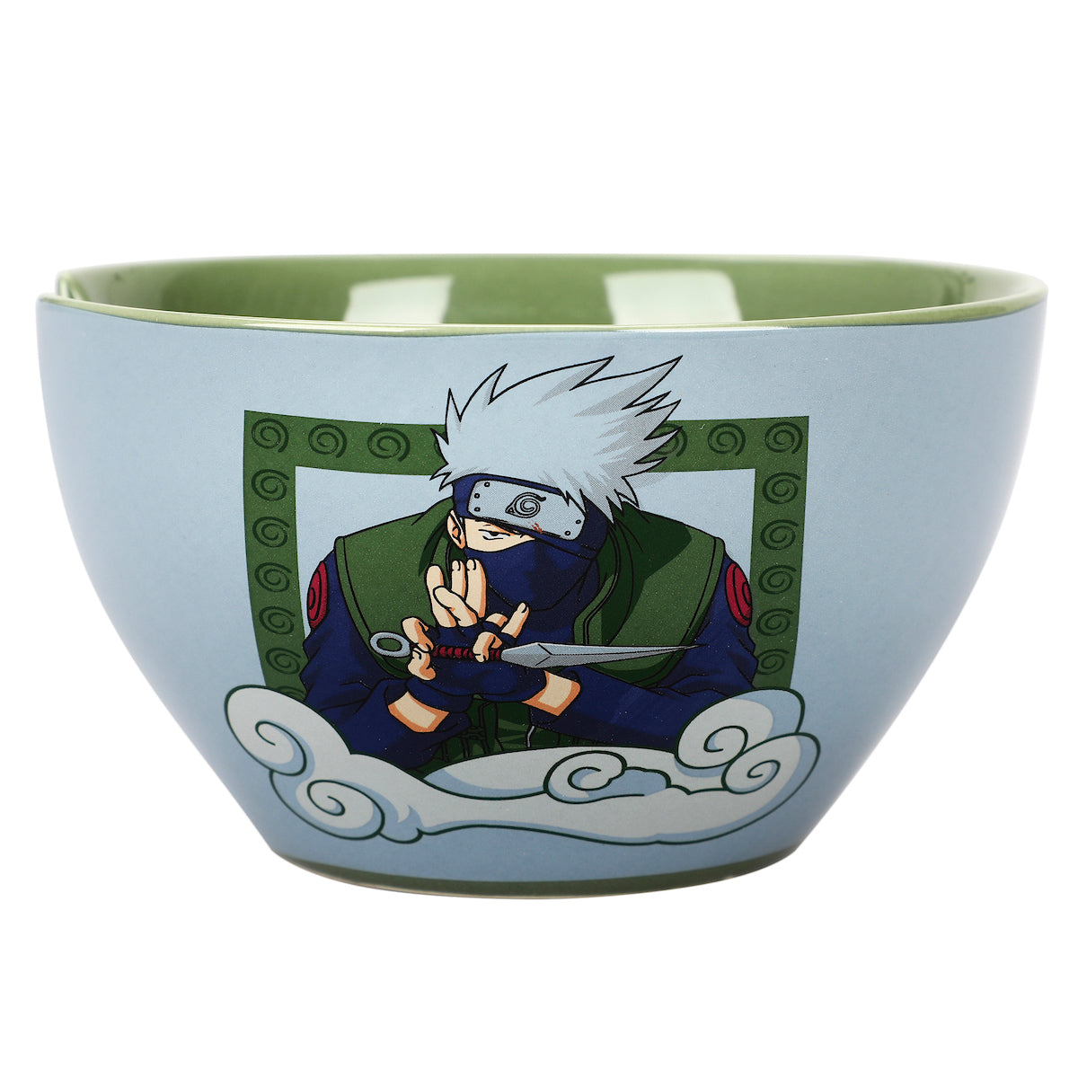Naruto Kakashi 20 oz Ramen Bowl With Chopsticks