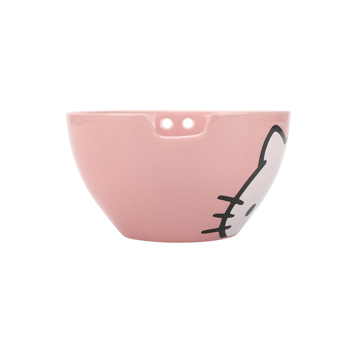 Hello Kitty Big Face 20 Oz Pink Ramen Bowl With Chopsticks