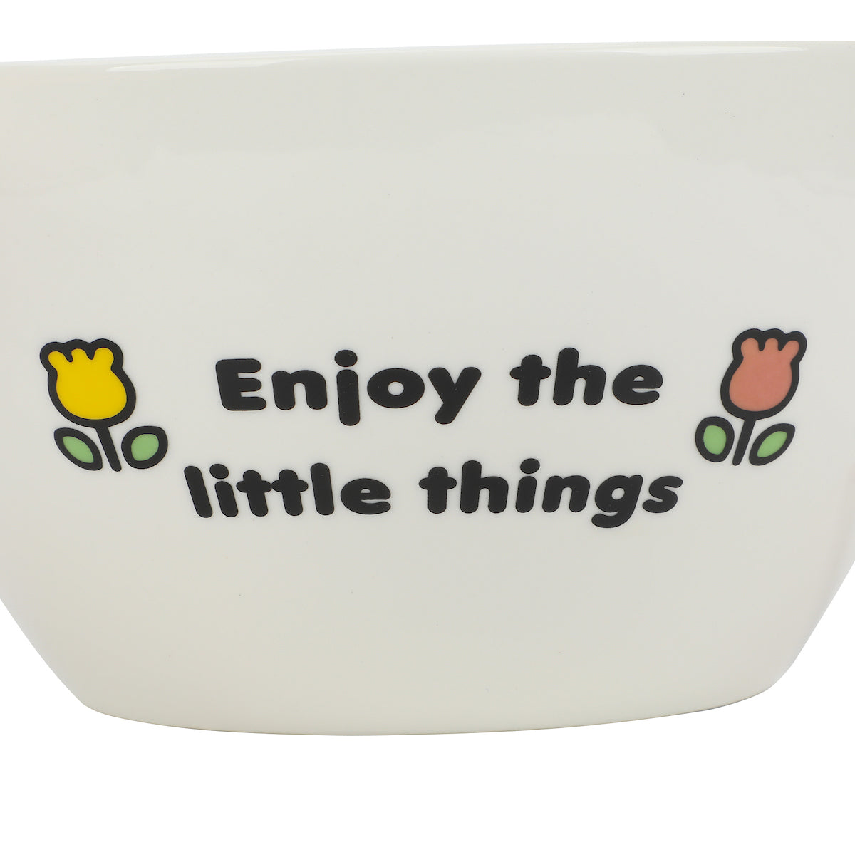 Hello Kitty Sanrio Enjoy The Little Things Ceramic Ramen Bowl With Spoon & Chopsticks