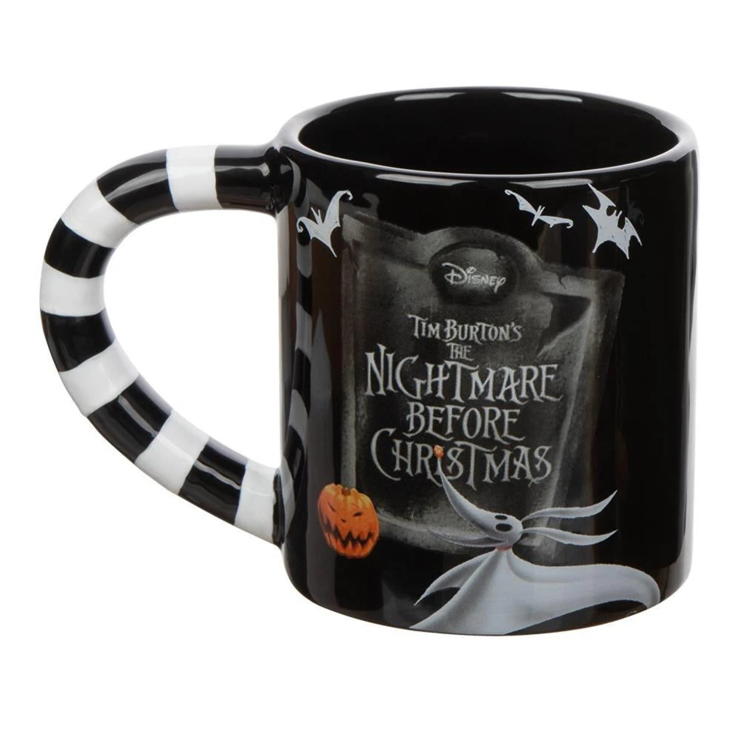 Disney Nightmare Before Christmas Jack Skellington & Sally 2-Piece Ceramic Mug Set