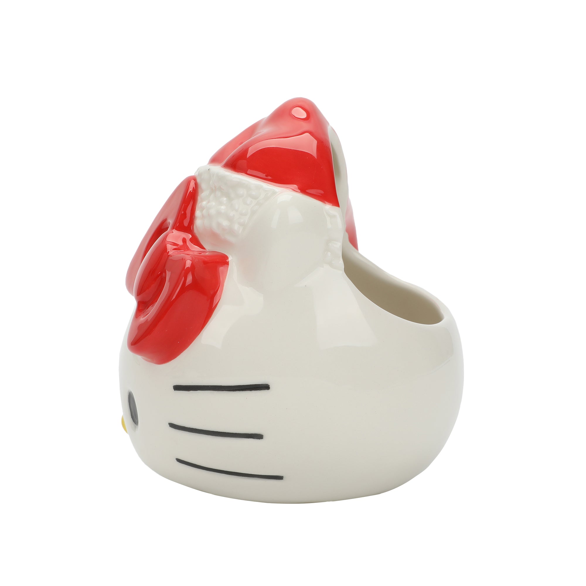 Hello Kitty Santa Hat 16 oz. Ceramic Sculpted Character Mug