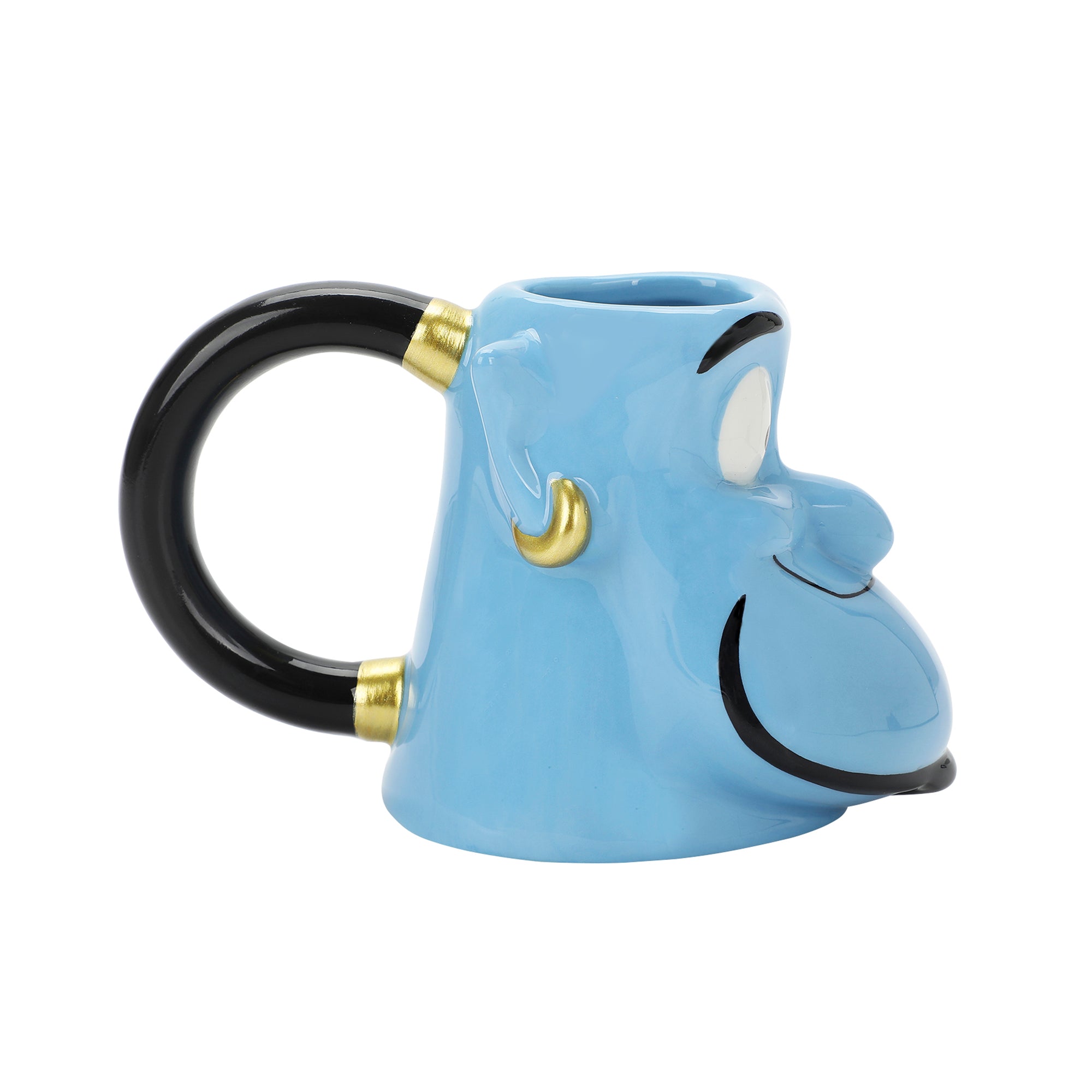 Disney Aladdin Genie 18 Oz Sculpted Ceramic Mug
