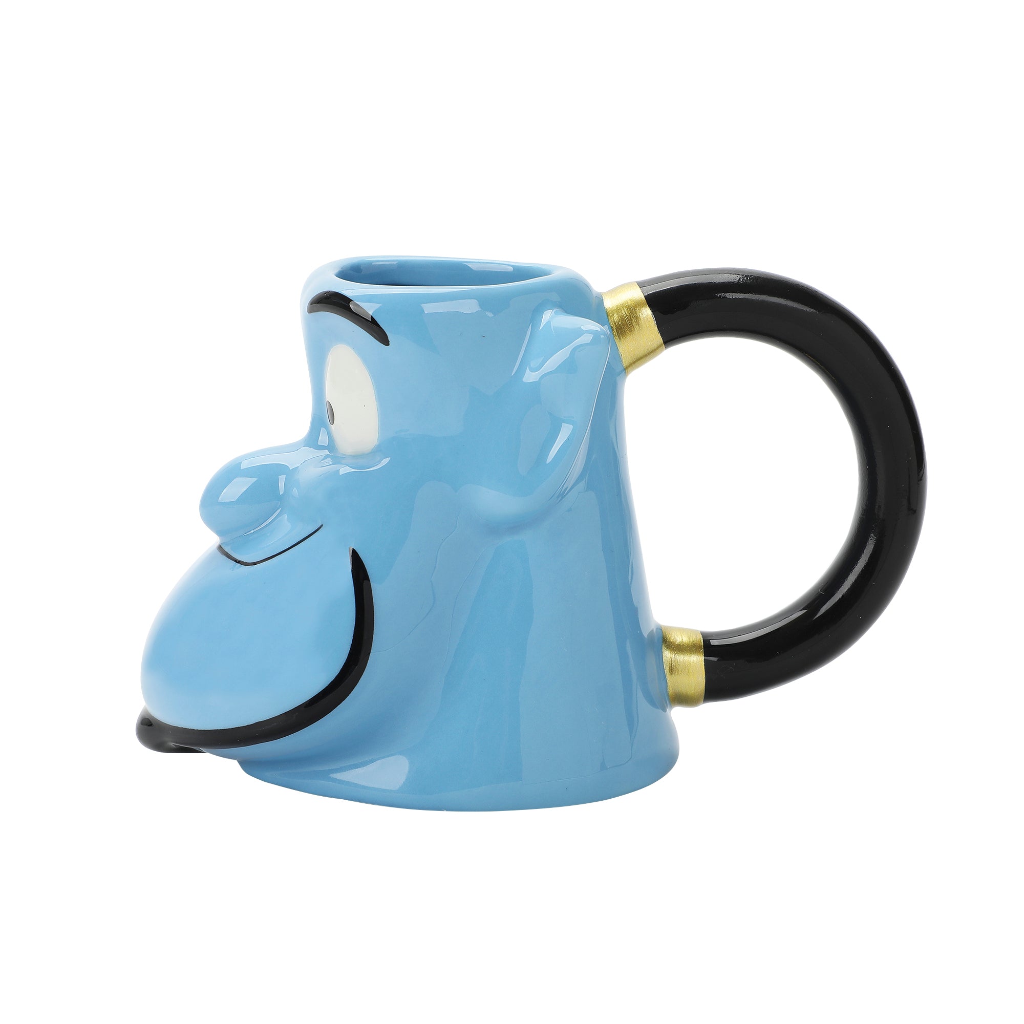 Disney Aladdin Genie 18 Oz Sculpted Ceramic Mug