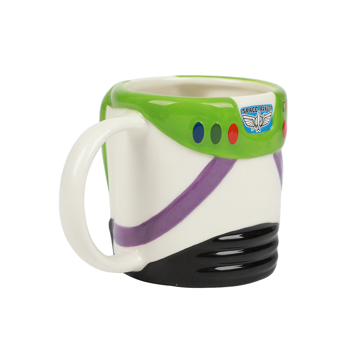 Pixar Toy Story Buzz Lightyear Uniform 16 Oz Sculpted Ceramic Mug