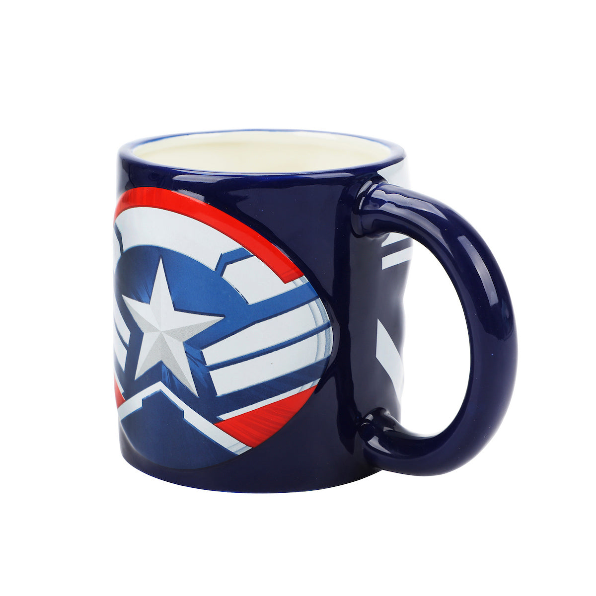 Marvel Captain America 16 Oz Sculpted Ceramic Mug