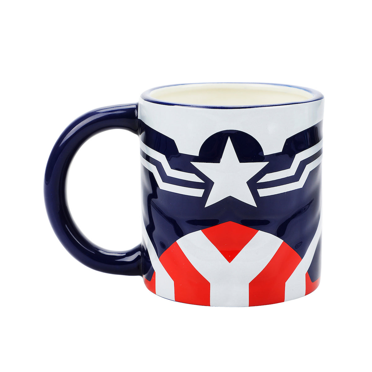 Marvel Captain America 16 Oz Sculpted Ceramic Mug
