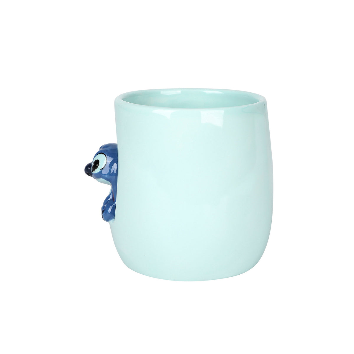 Lilo & Stitch Stitch Sculpted Sitting Ceramic Mug 16 oz