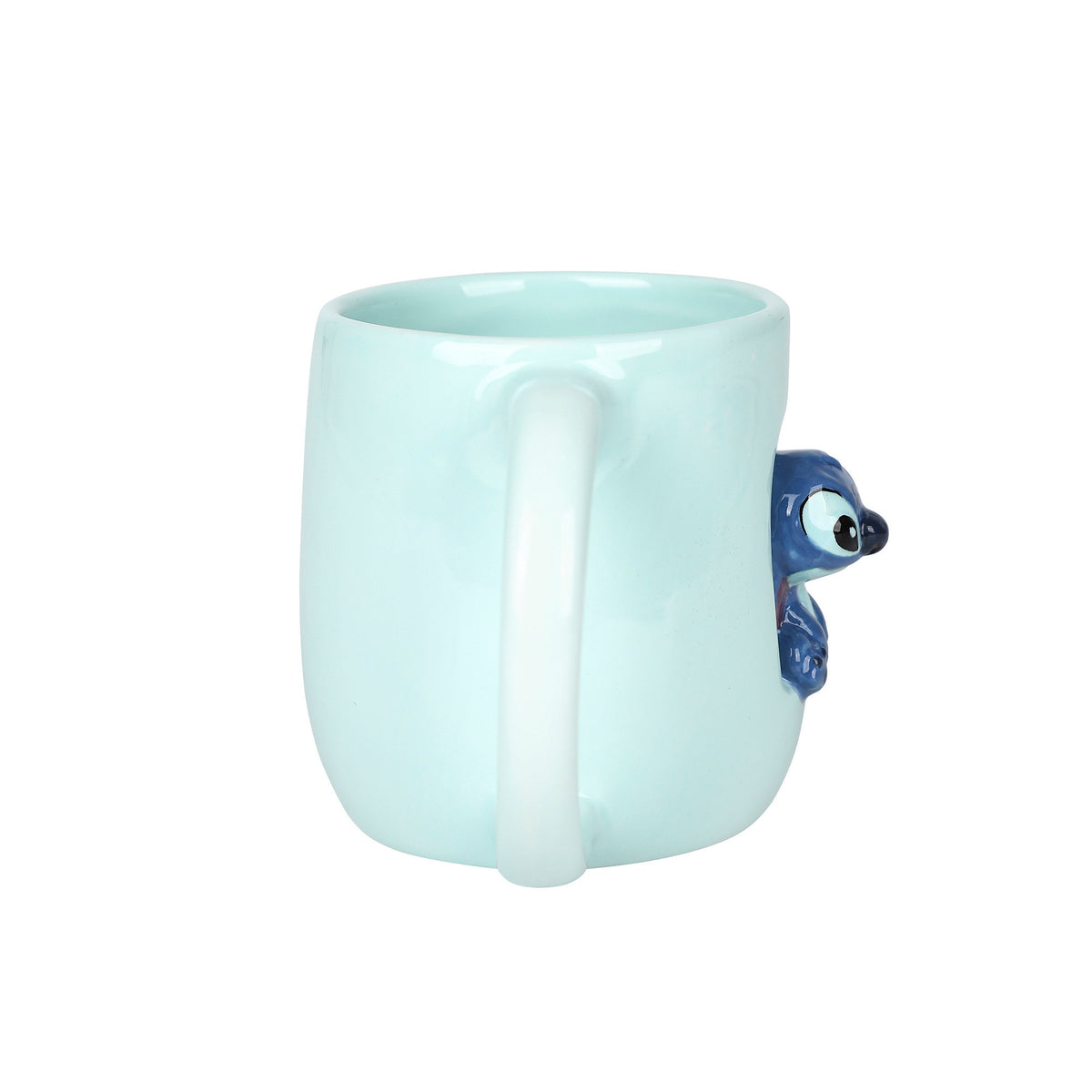 Lilo & Stitch Stitch Sculpted Sitting Ceramic Mug 16 oz
