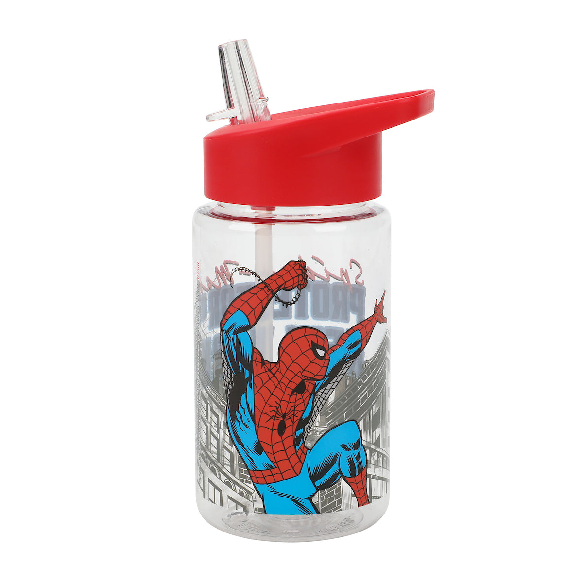 Marvel Spider-Man & Venom 2-Pack 14 Oz Plastic Water Bottle Set