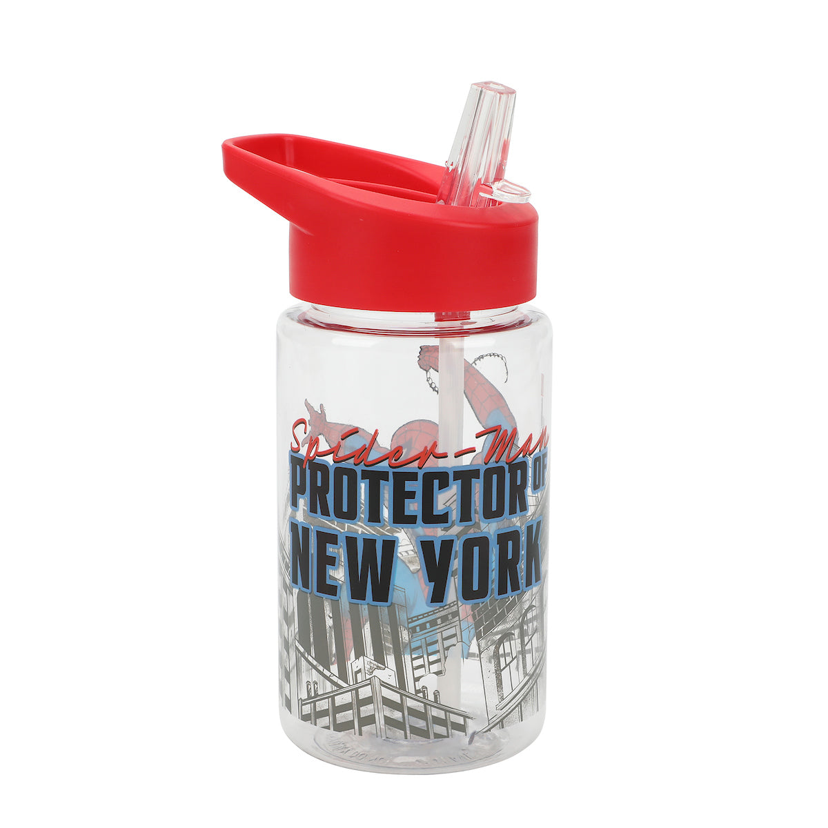 Marvel Spider-Man & Venom 2-Pack 14 Oz Plastic Water Bottle Set