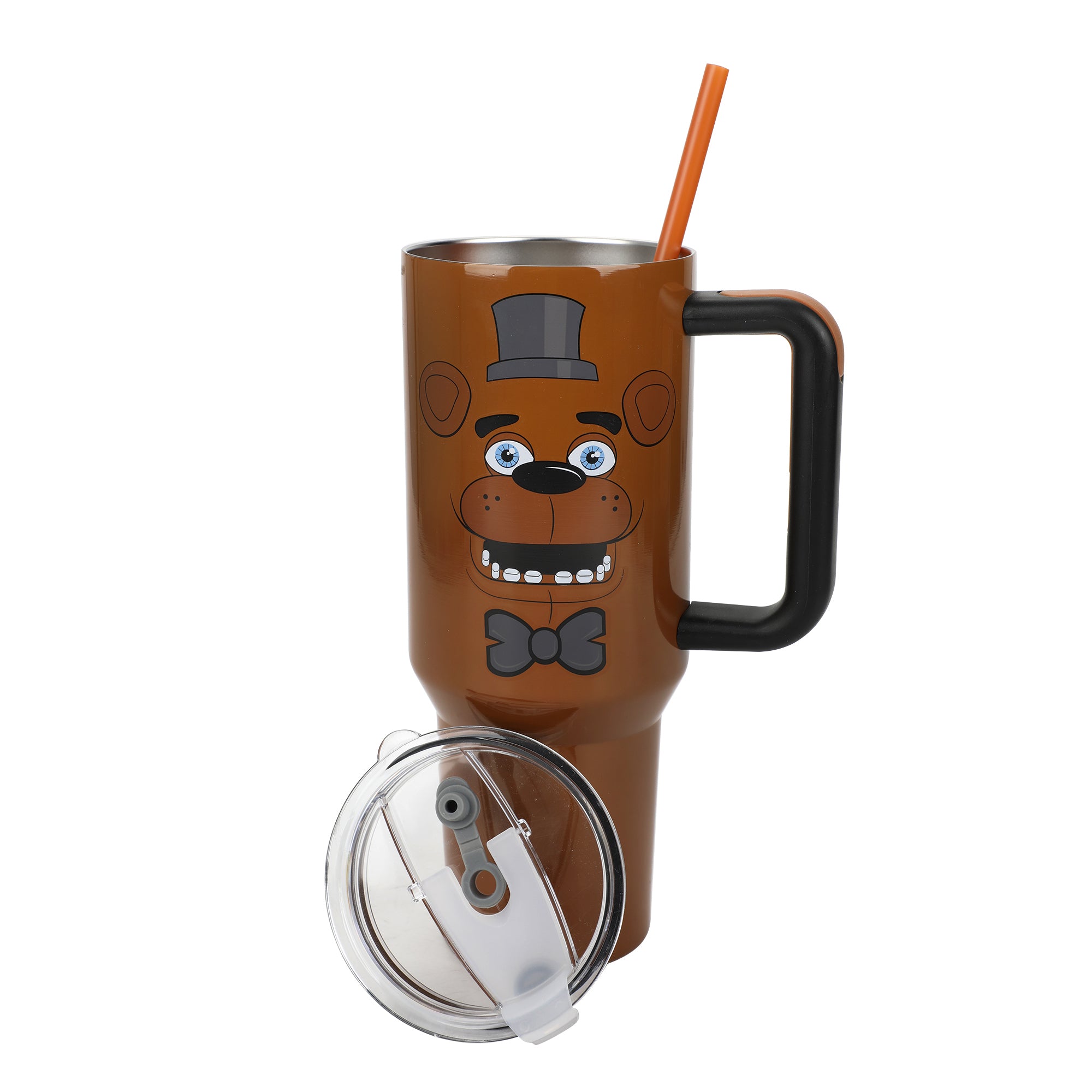Five Nights at Freddy's Freddy Fazbear 40 Oz Stainless Steel Tumbler