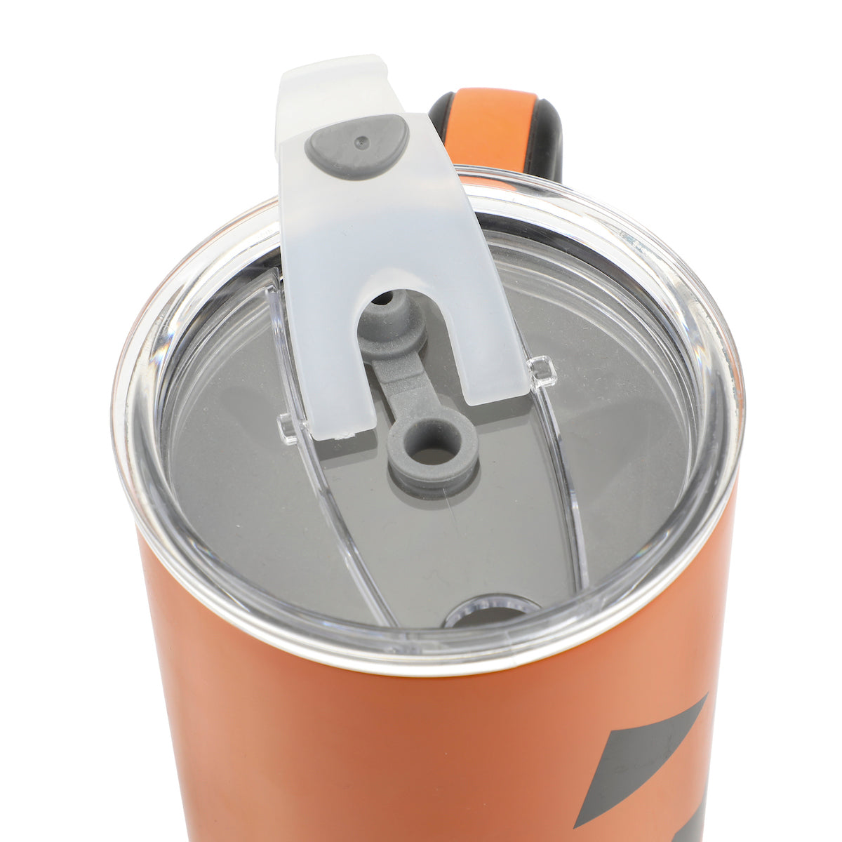Halloween Jack-O'-Lantern 40 Oz Orange Stainless Steel Tumbler with Handle