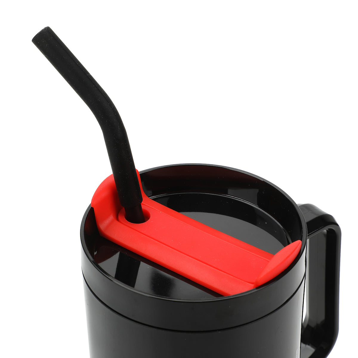 Ghost Face Character Head Black 44 Oz Plastic Tumbler